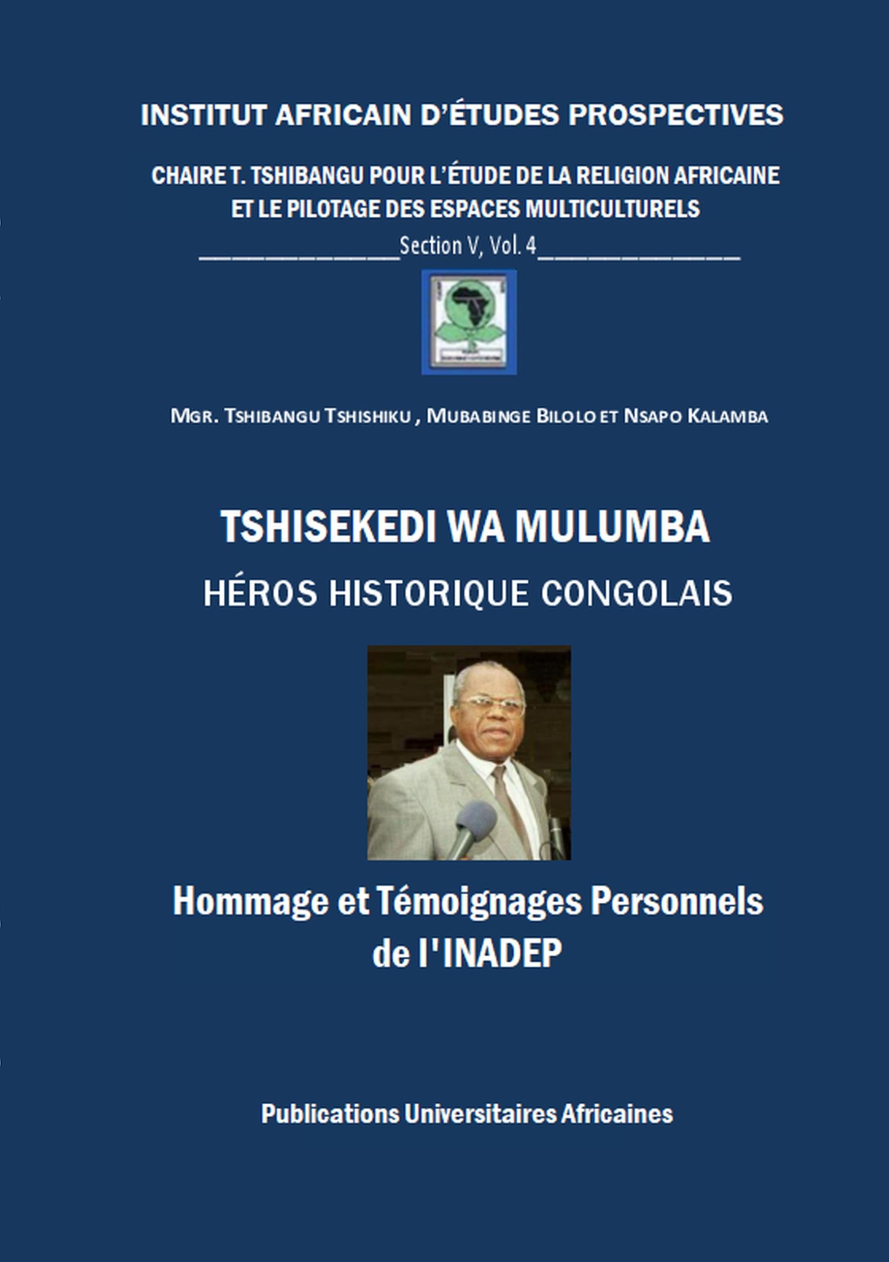 Vorderes Coverbild Tshisekedi wa Mulumba Héros Historique Congolais