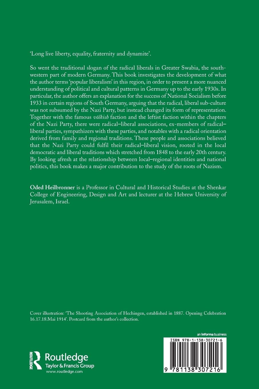 Rückseitencover From Popular Liberalism to National Socialism