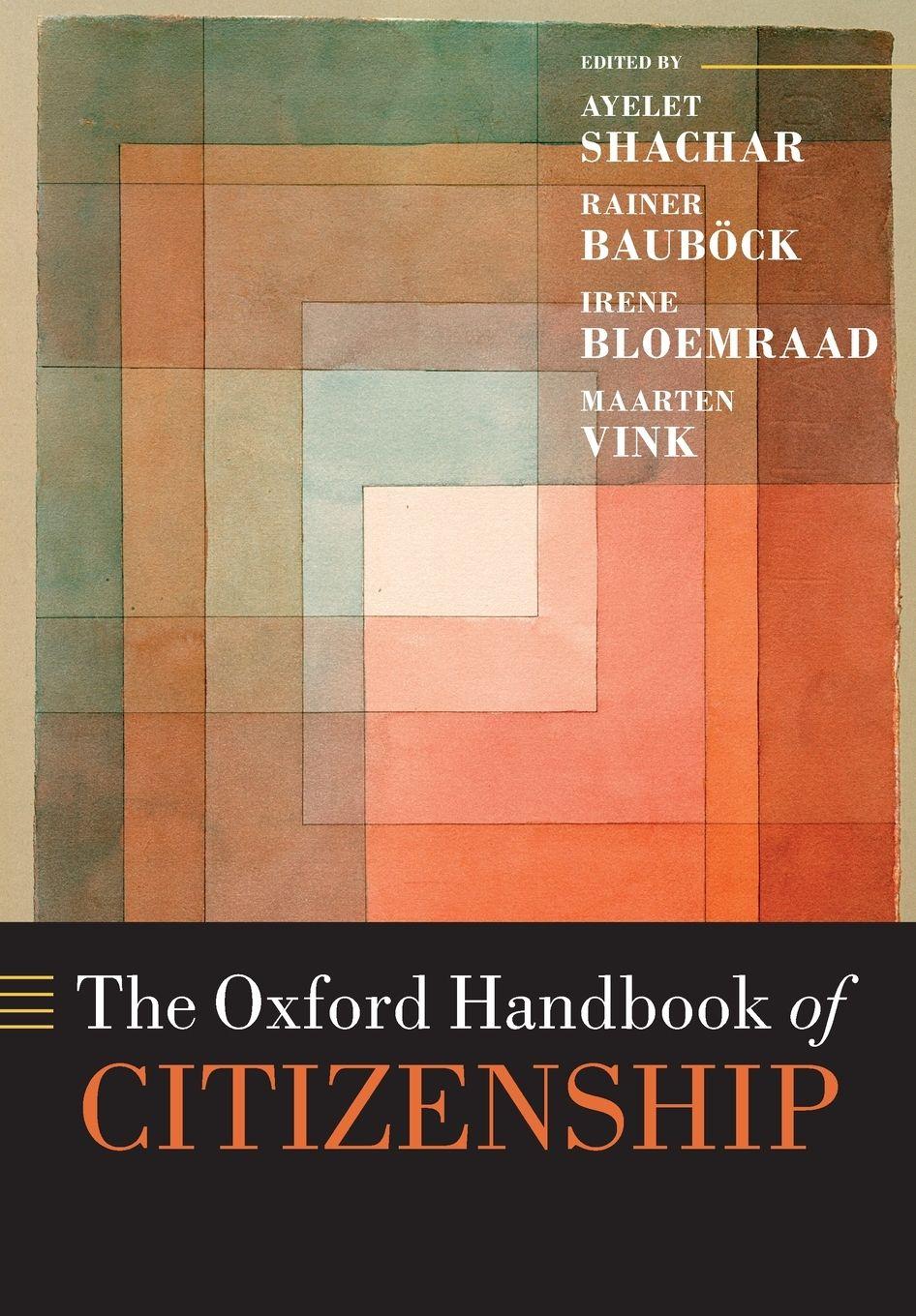 Vorderes Coverbild The Oxford Handbook of Citizenship