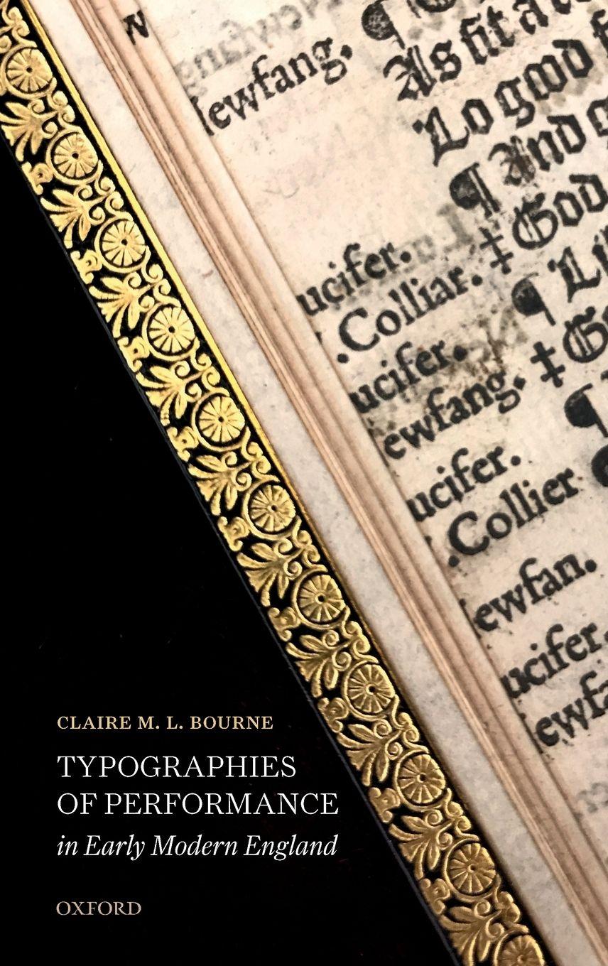 Vorderes Coverbild TYPOGRAPHIES PERFORM EARLY MOD ENG C