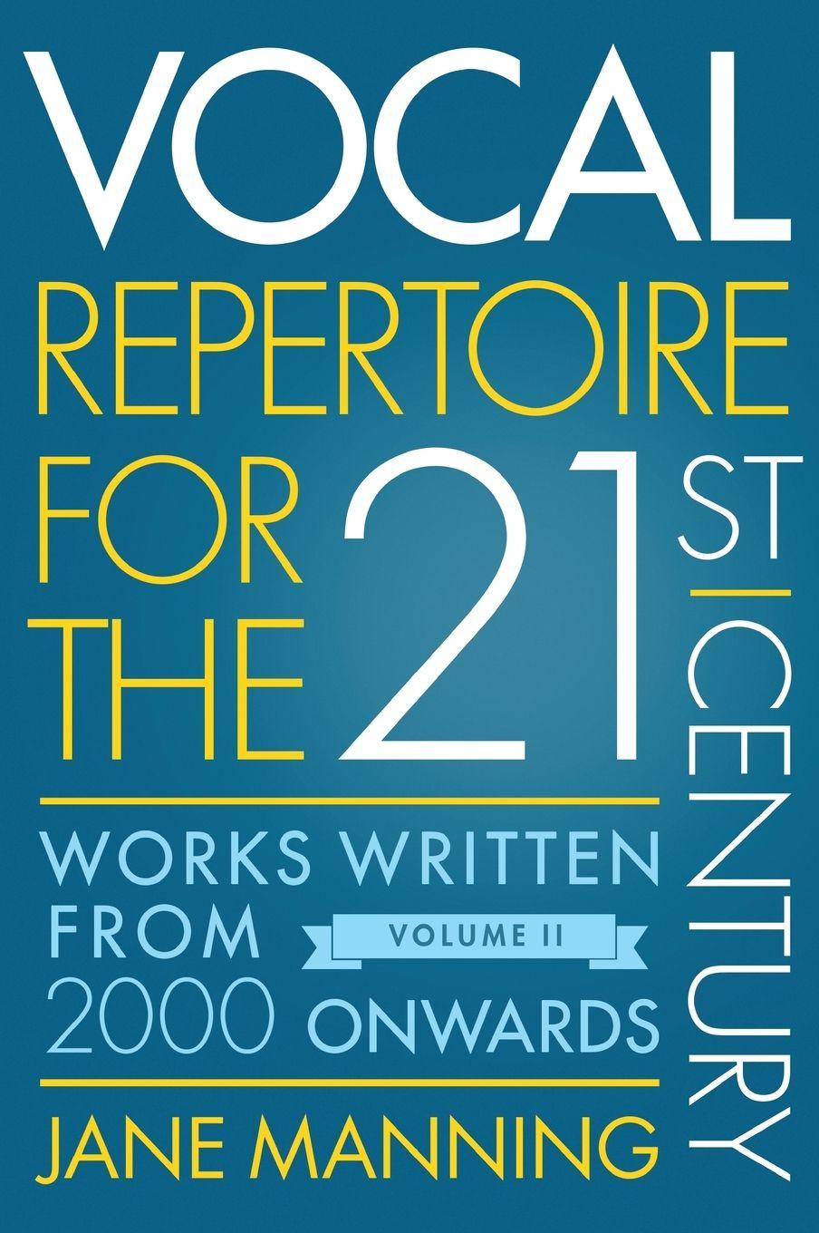 Vorderes Coverbild Vocal Repertoire for the Twenty-First Century, Volume 2