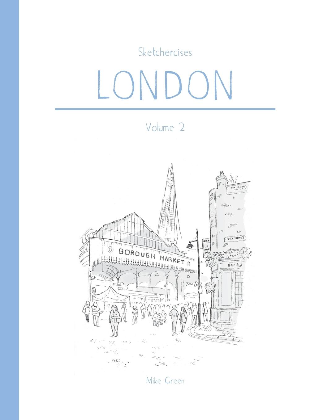 Vorderes Coverbild Sketchercises London Volume 2