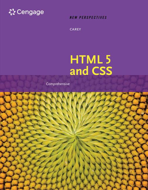 Vorderes Coverbild New Perspectives on HTML 5 and Css: Comprehensive