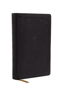 Vorderes Coverbild Nrsv, Catholic Bible, Gift Edition, Leathersoft, Black, Comfort Print