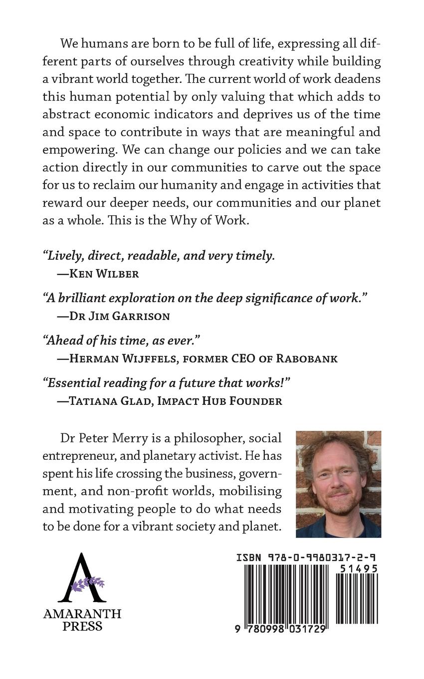 Rückseitencover Why Work?