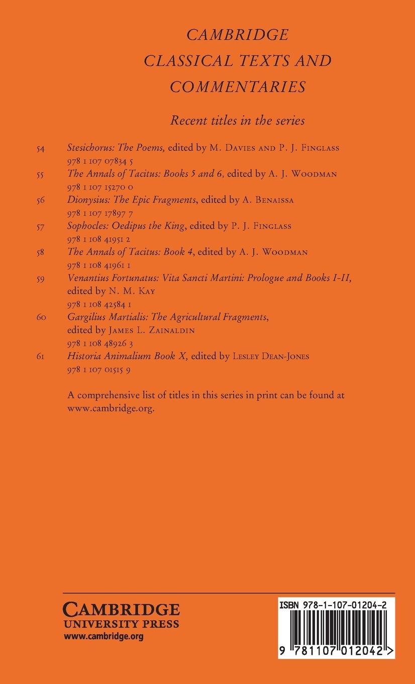 Rückseitencover The Homeric Hymn to Hermes