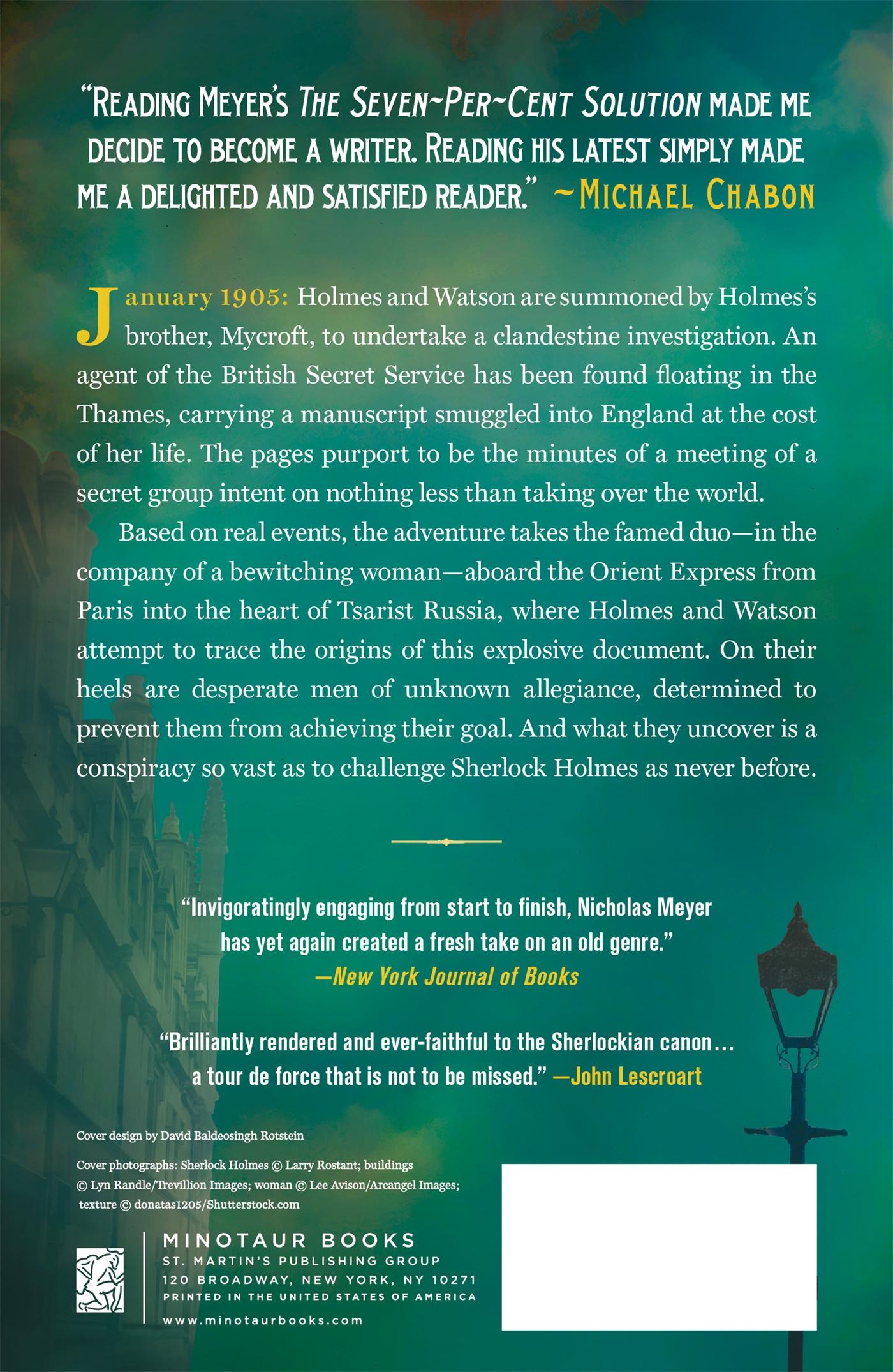 Rückseitencover Adventure of the Peculiar Protocols