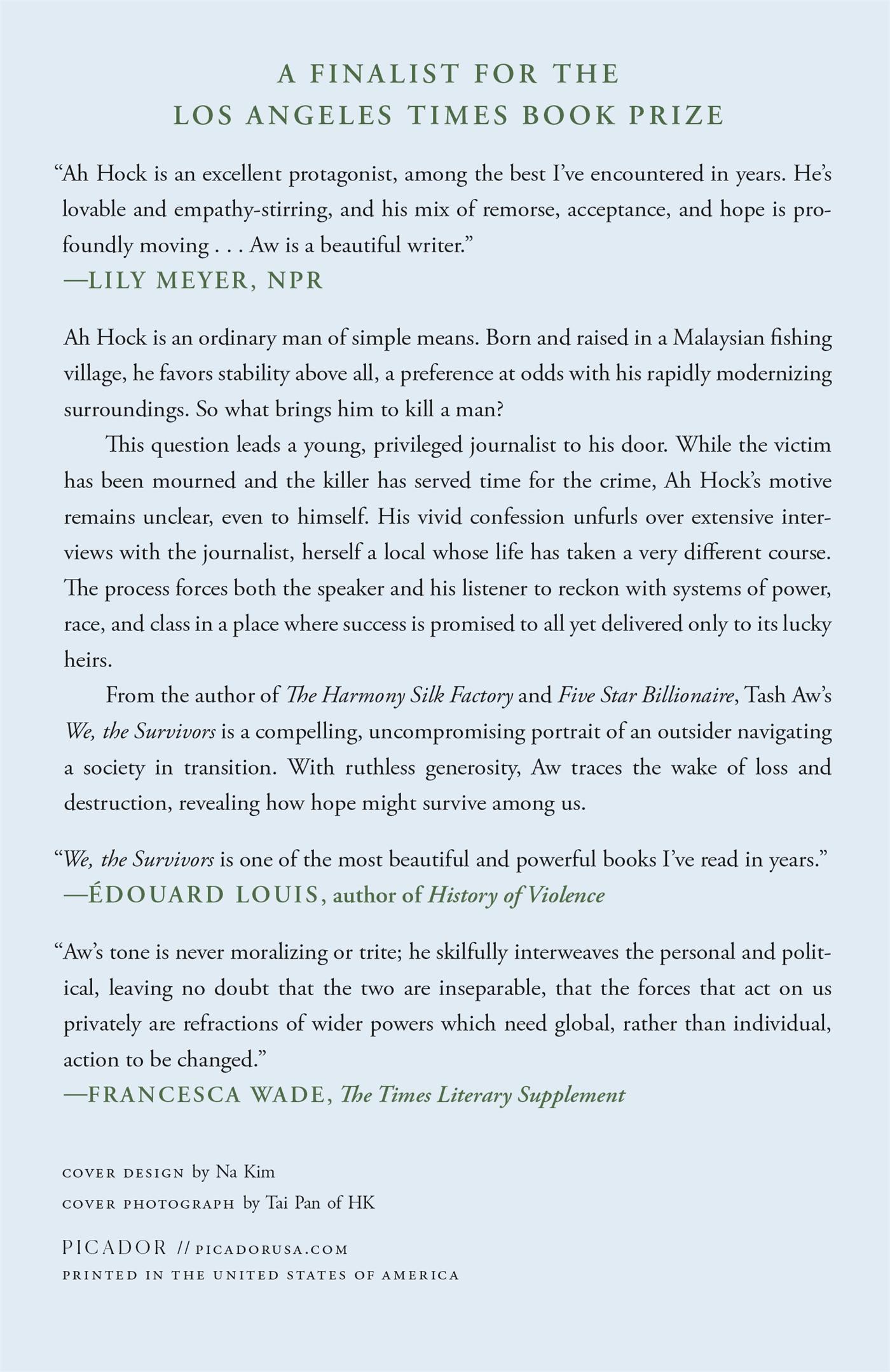 Rückseitencover We, the Survivors