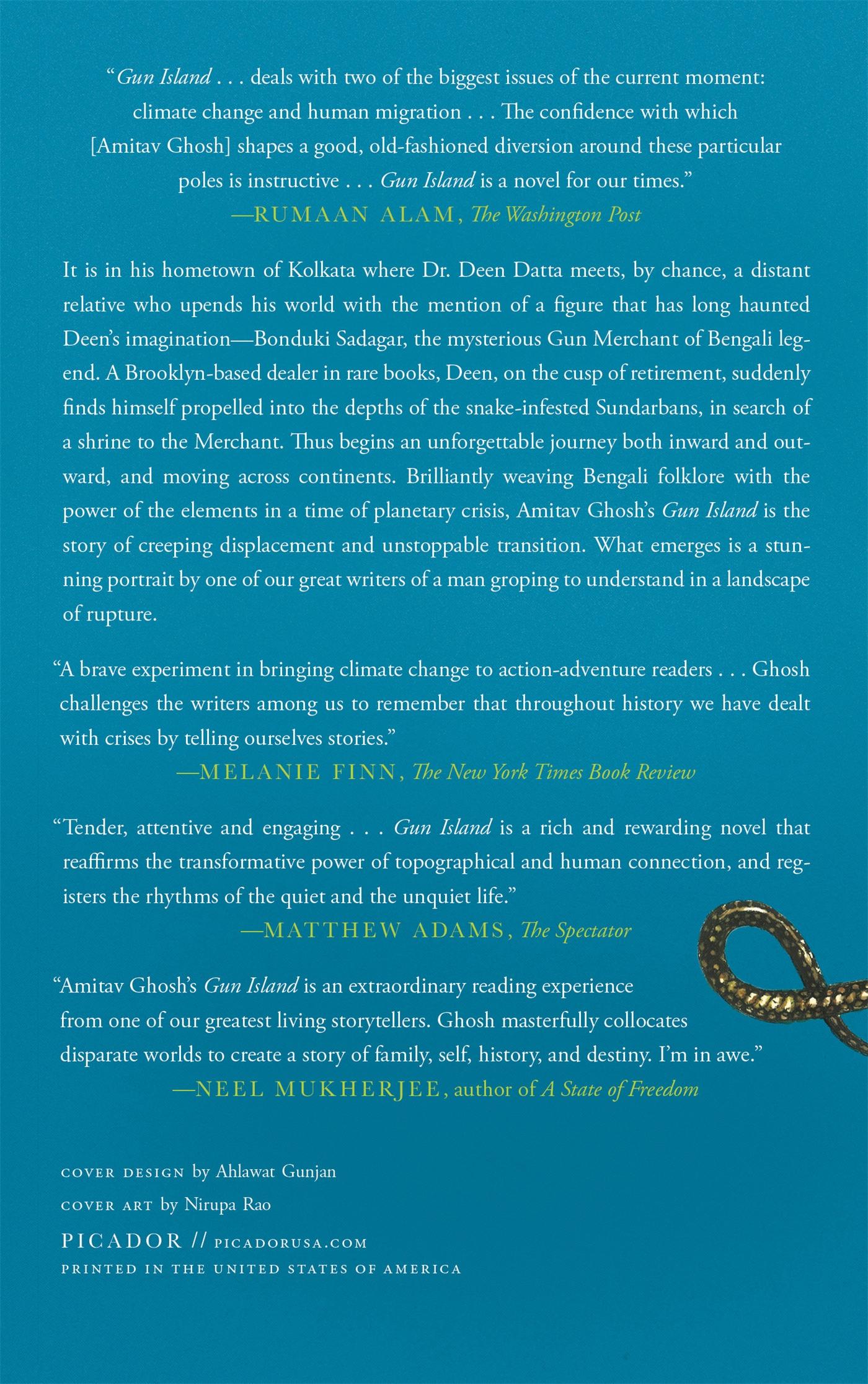 Rückseitencover Gun Island