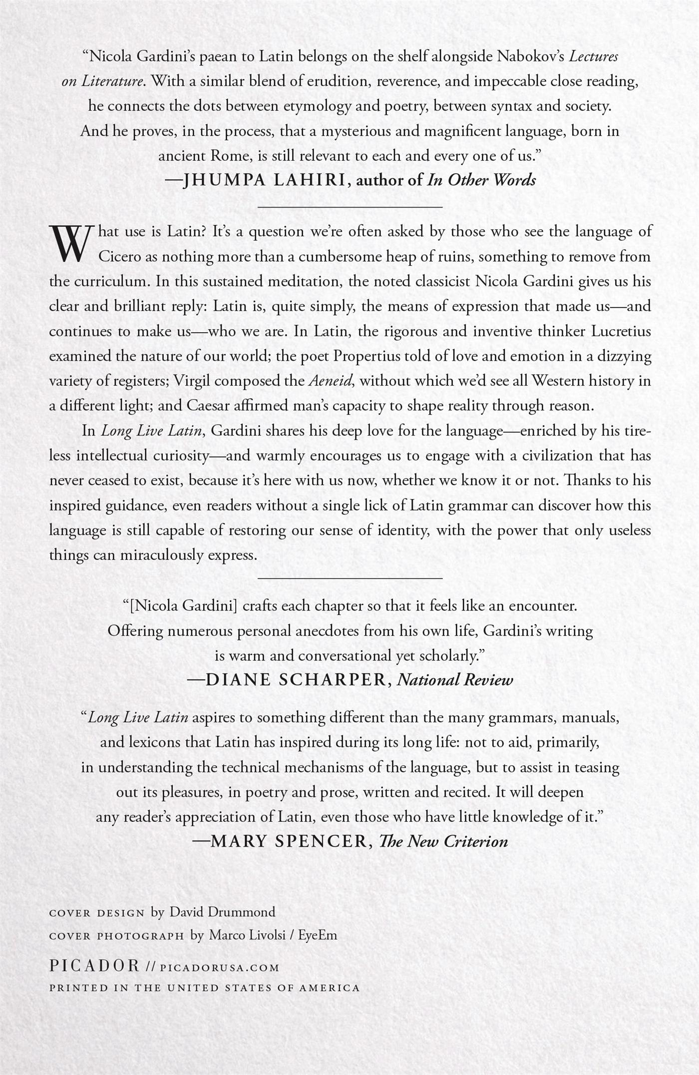 Rückseitencover Long Live Latin