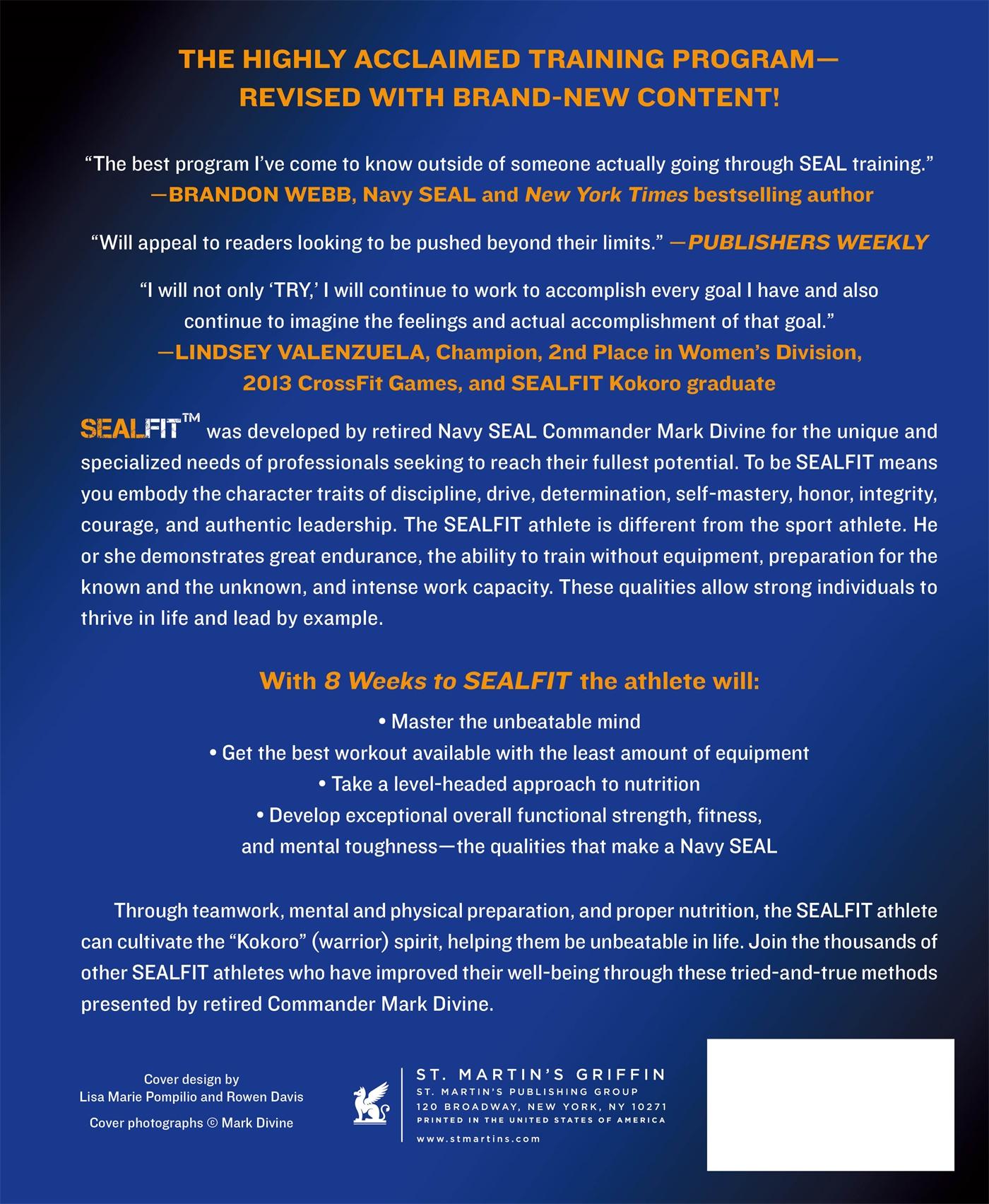 Rückseitencover 8 Weeks to SEALFIT