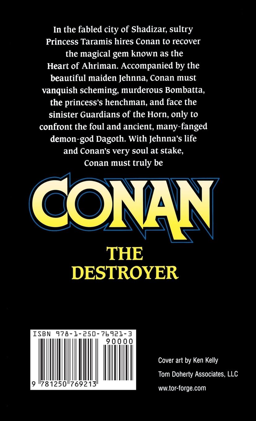Rückseitencover Conan The Destroyer