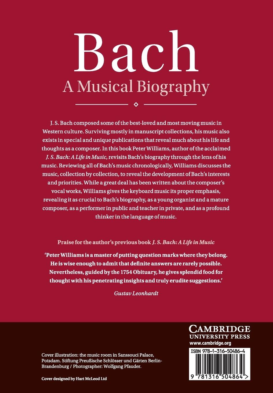 Rückseitencover Bach