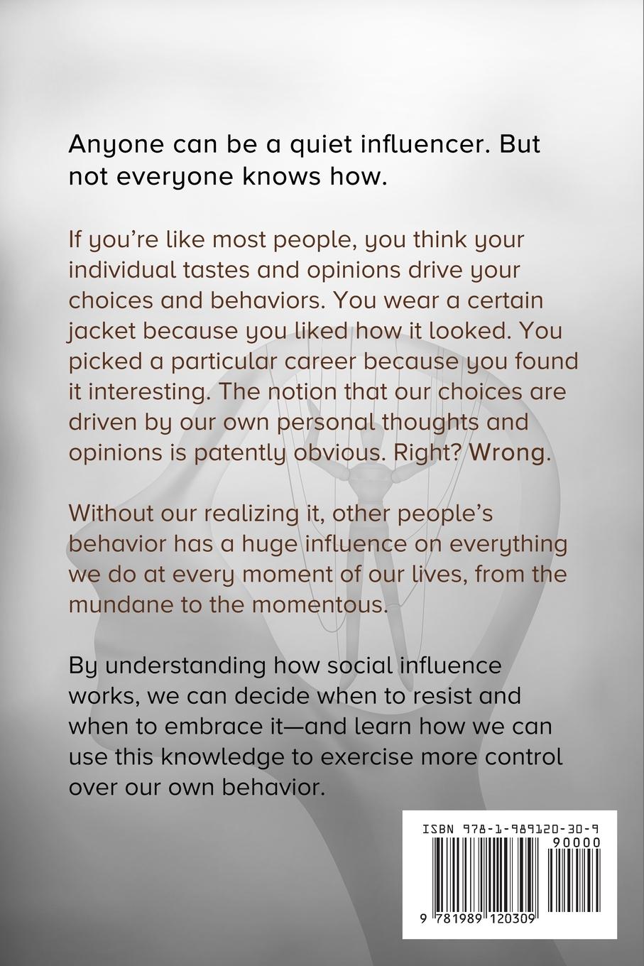 Rückseitencover Influencing Human Behavior