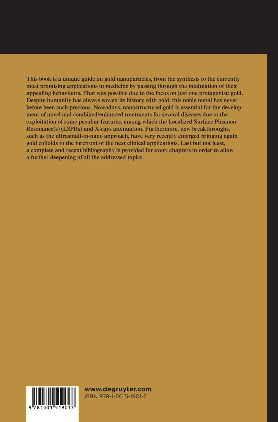 Rückseitencover Gold Nanoparticles