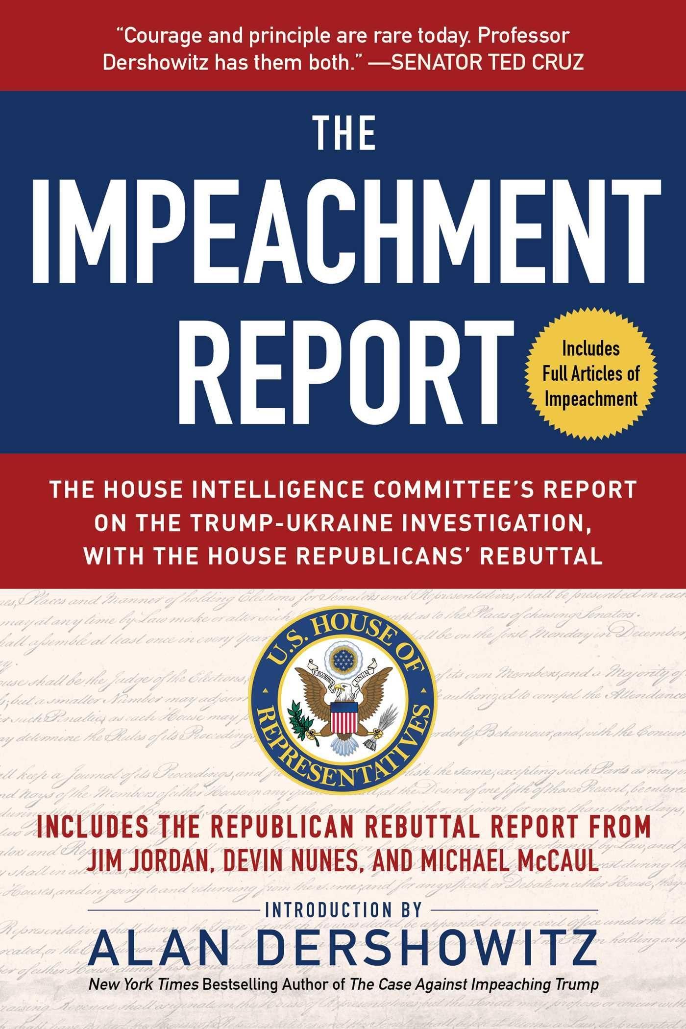 Vorderes Coverbild The Impeachment Report