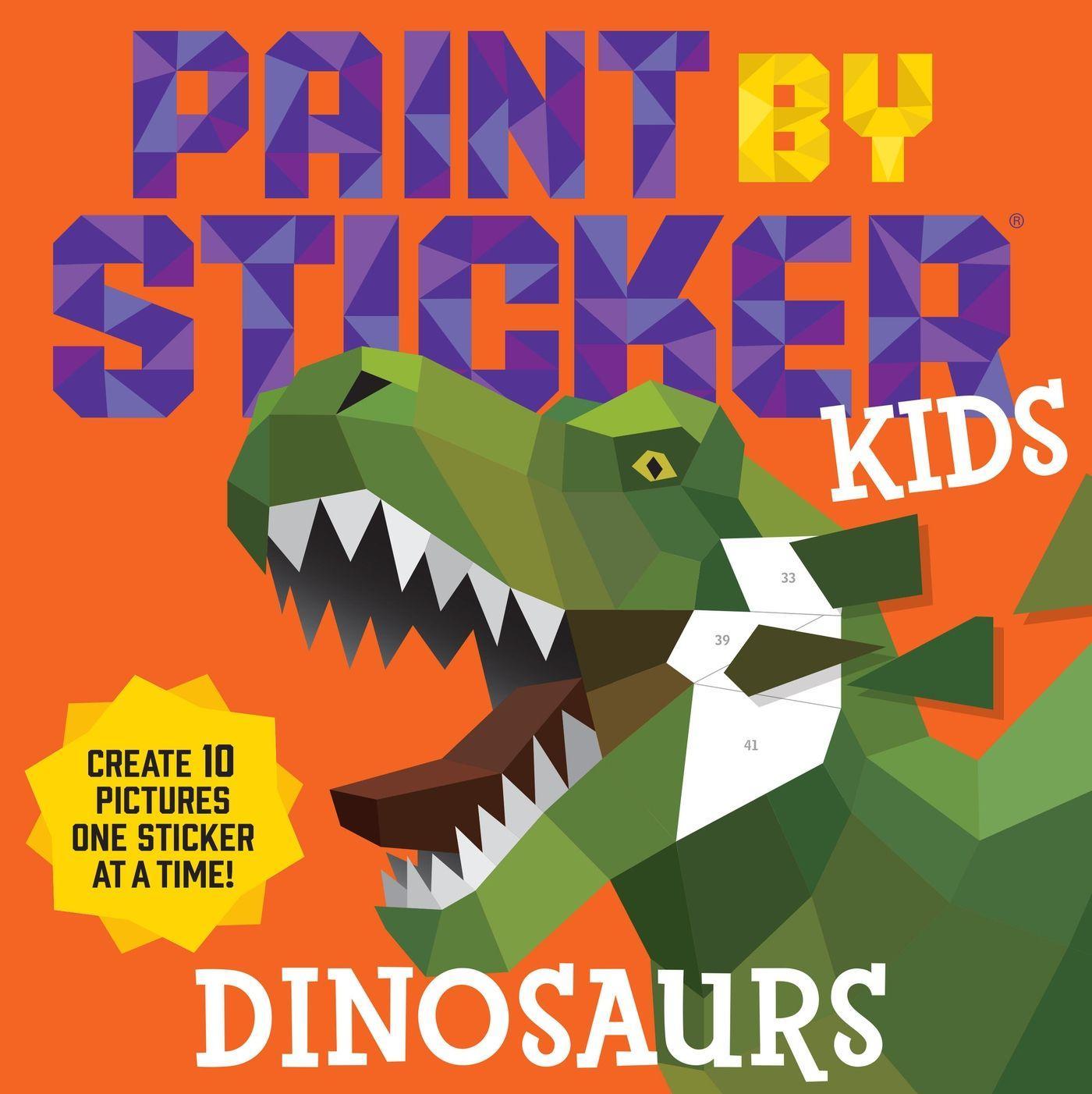 Vorderes Coverbild Paint by Sticker Kids: Dinosaurs
