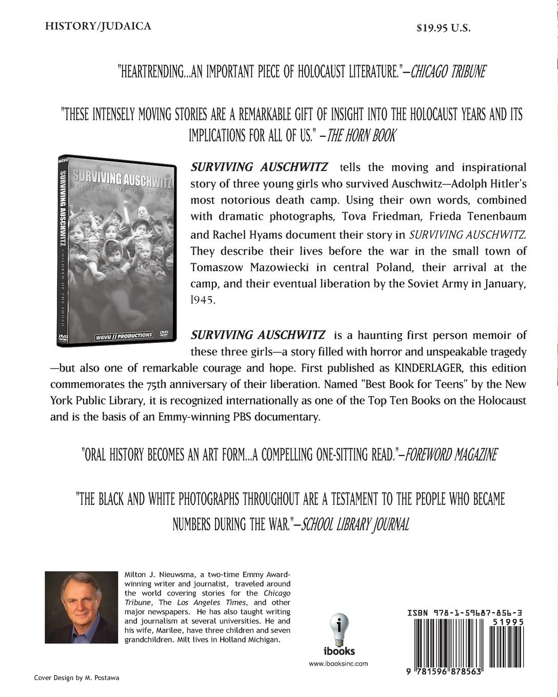 Rückseitencover SURVIVING AUSCHWITZ