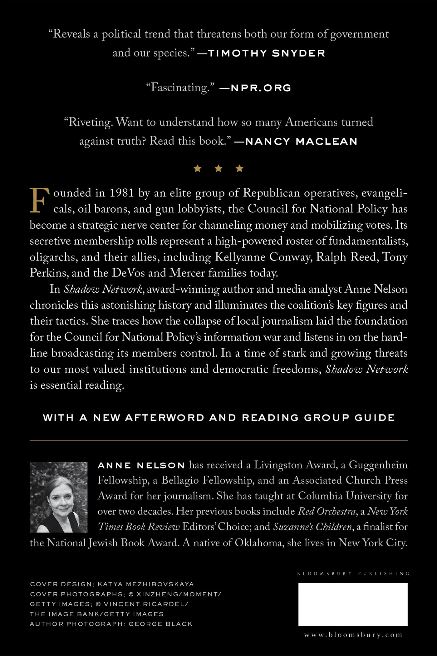 Rückseitencover Shadow Network