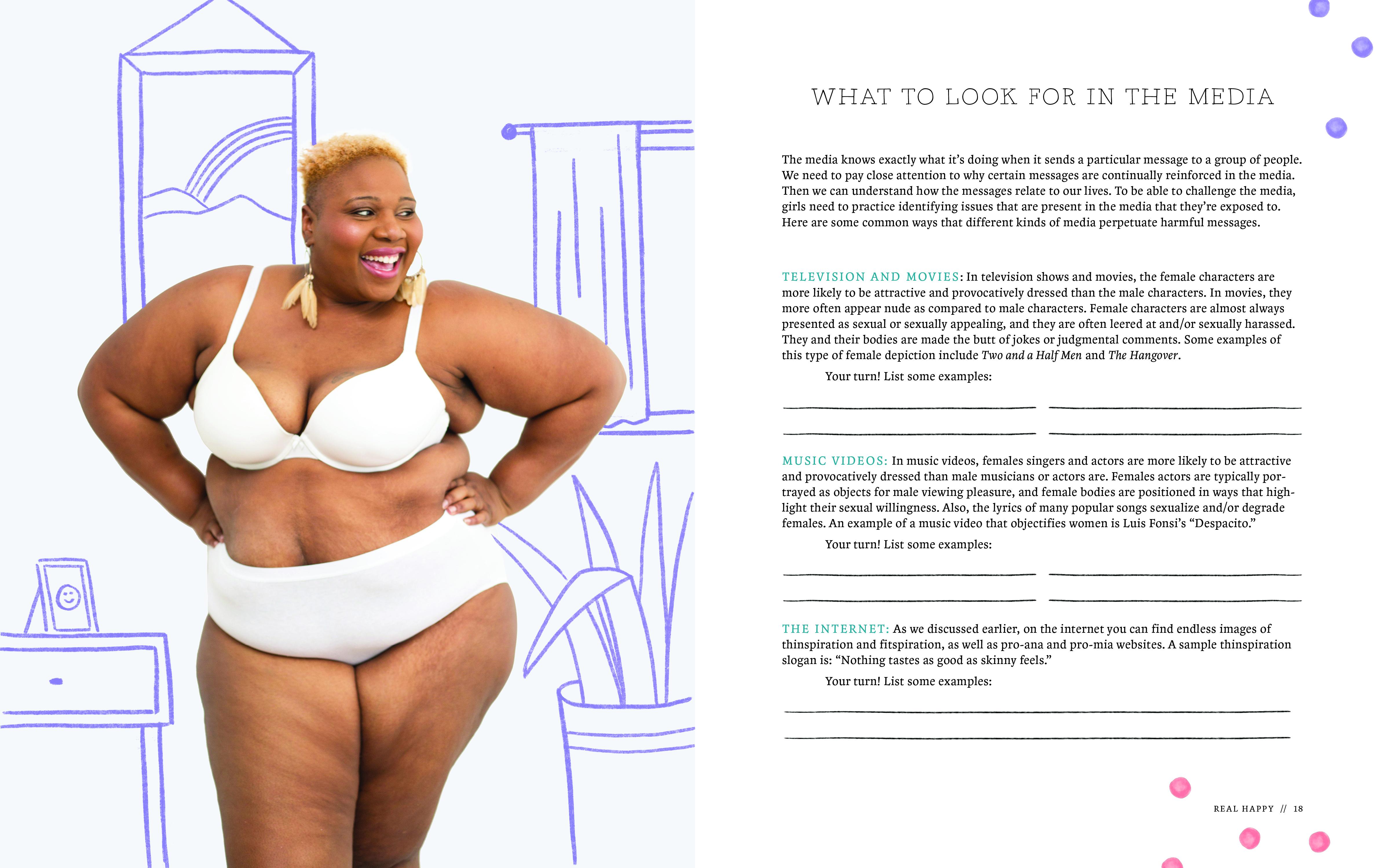 Beispielinhalt (Bild) Body Positive