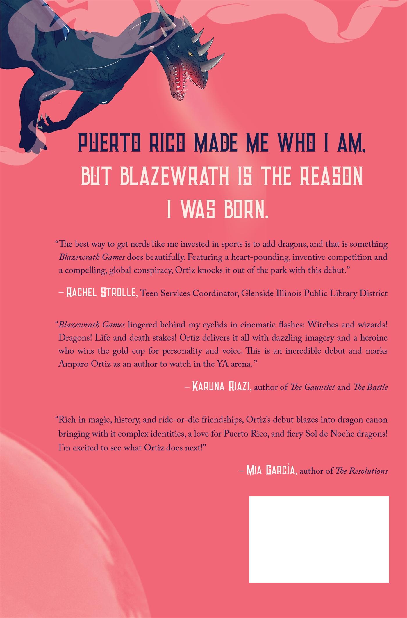 Rückseitencover Blazewrath Games