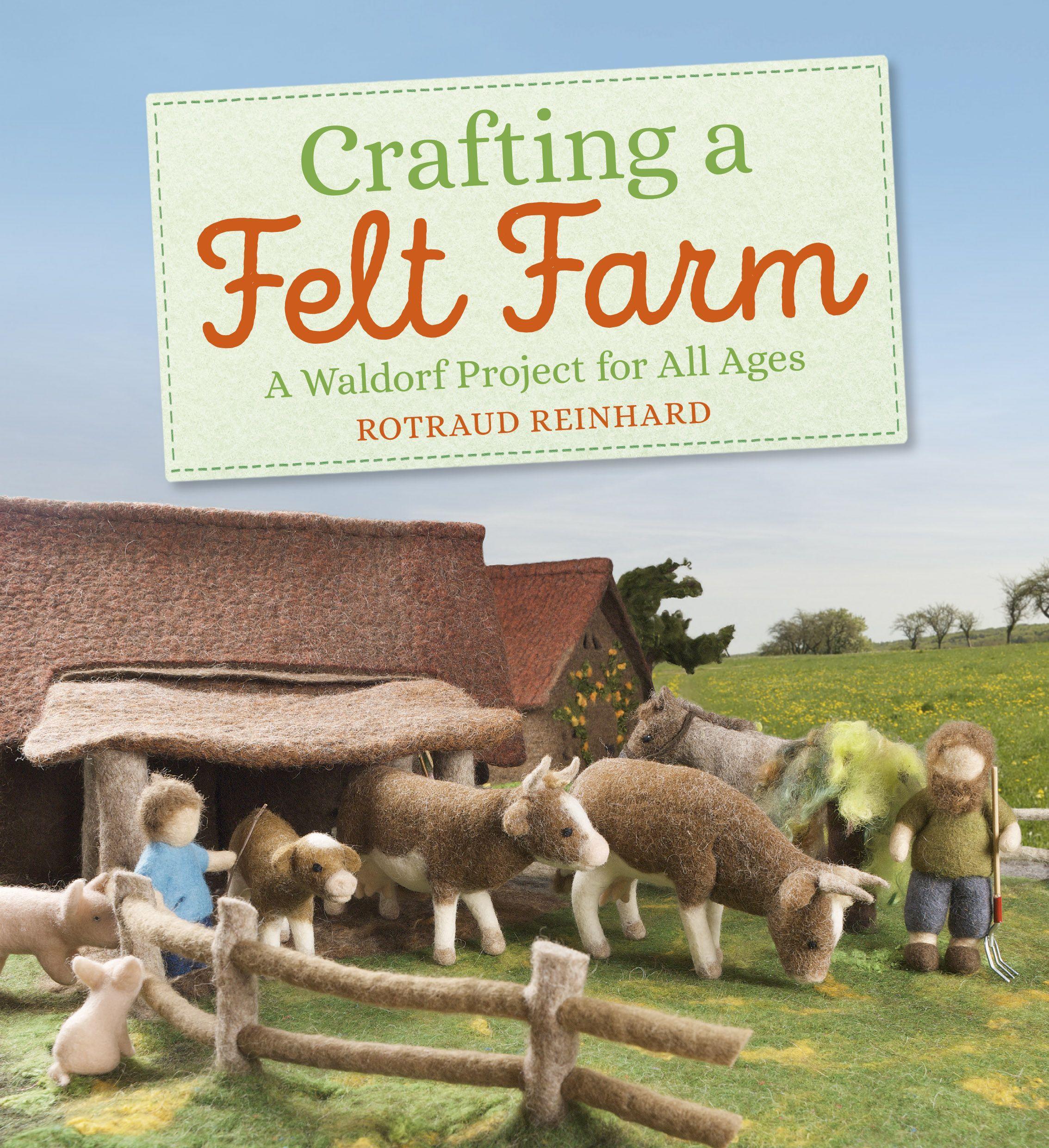 Vorderes Coverbild Crafting a Felt Farm