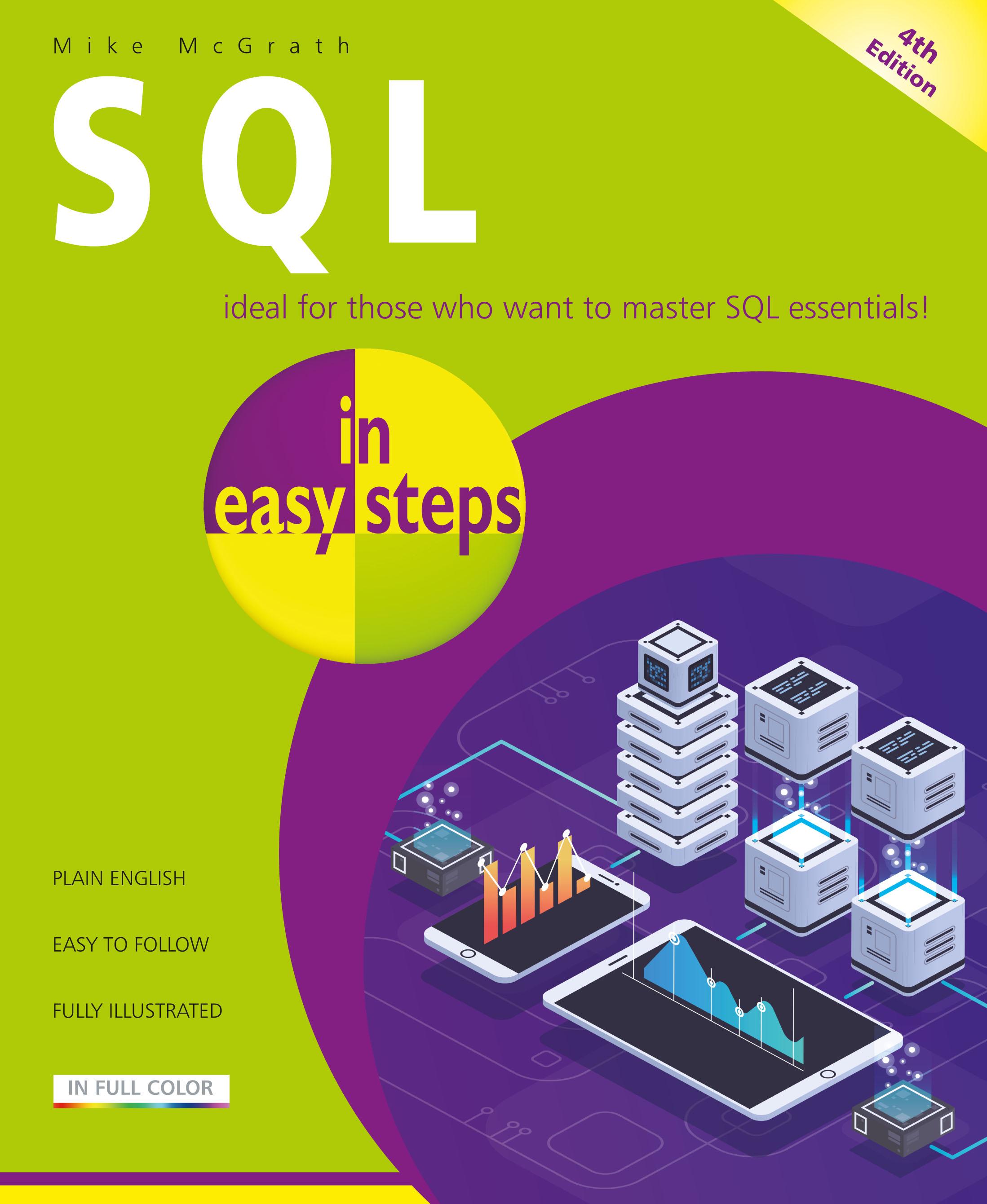Vorderes Coverbild SQL in Easy Steps