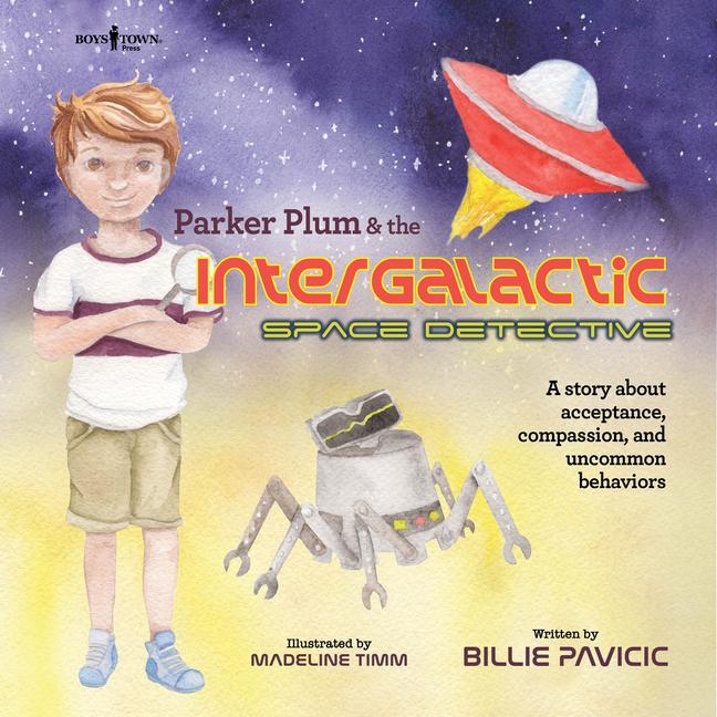 Vorderes Coverbild Parker Plum and the Intergalactic Space Detective
