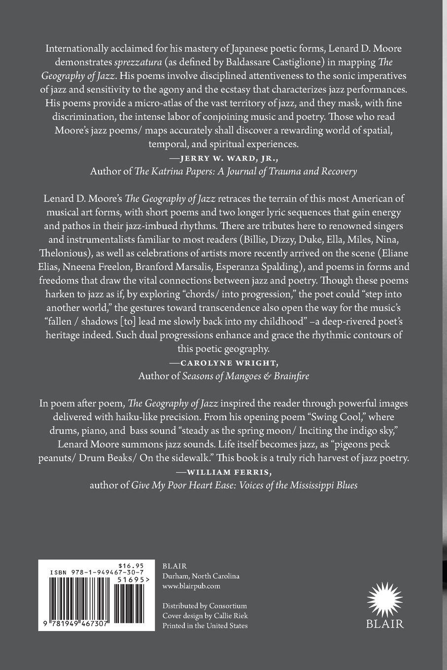 Rückseitencover The Geography of Jazz