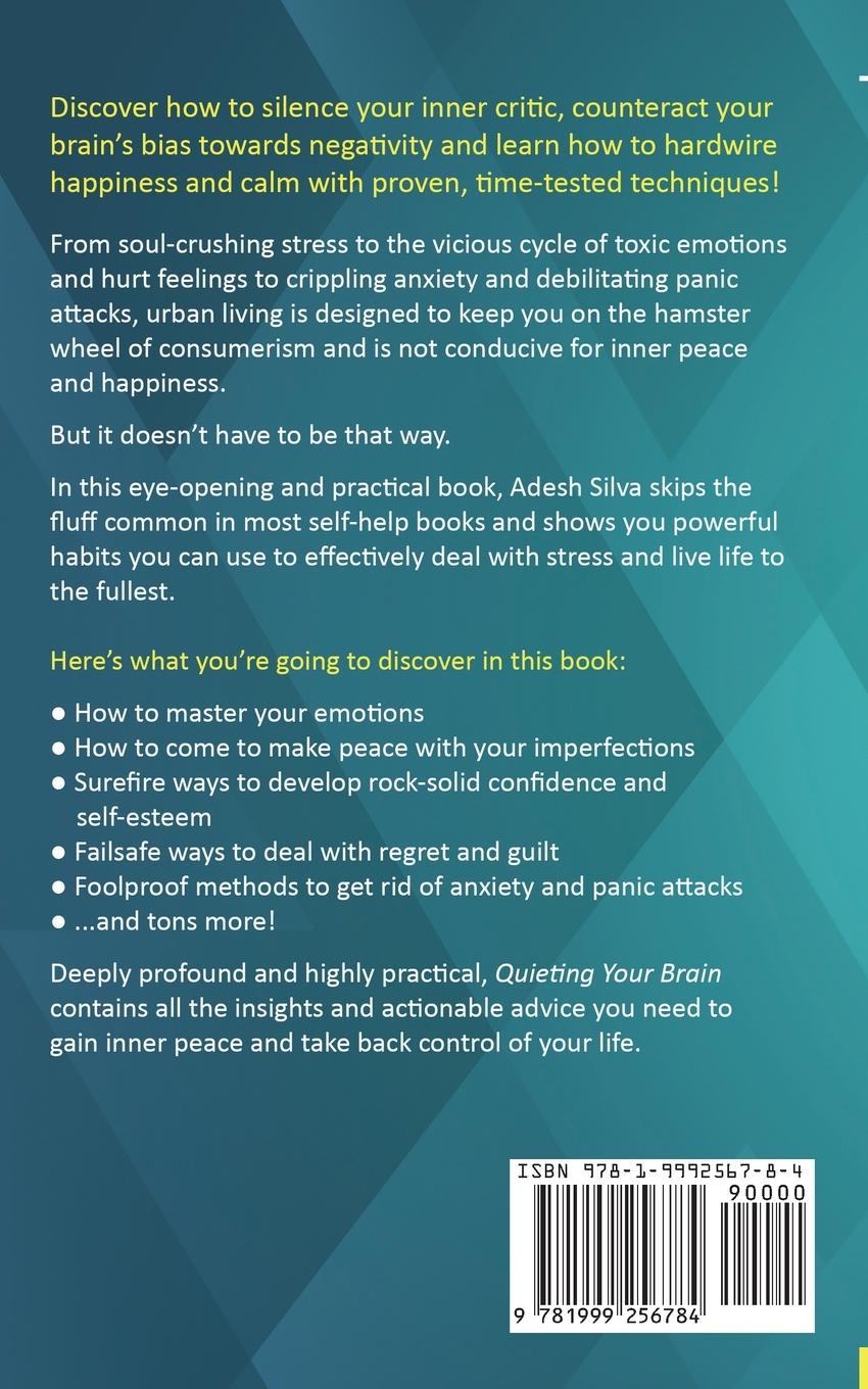 Rückseitencover Quieting Your Brain