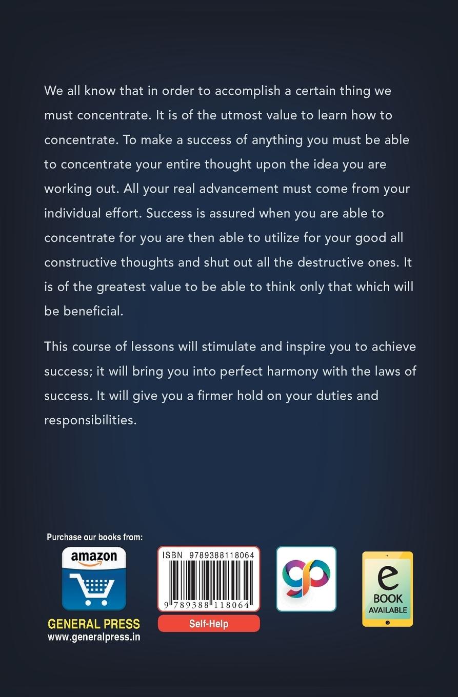 Rückseitencover The Power of Concentration