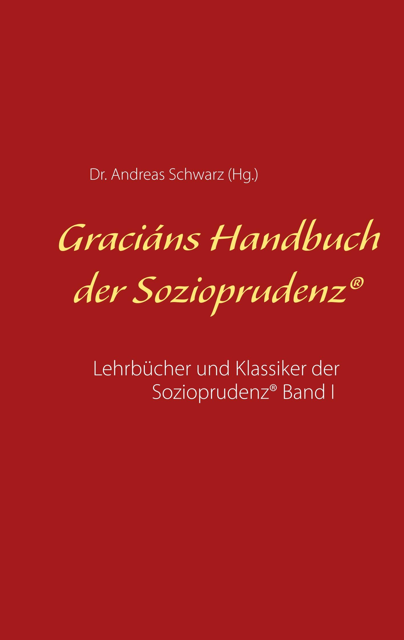 Vorderes Coverbild Graciáns Handbuch der Sozioprudenz