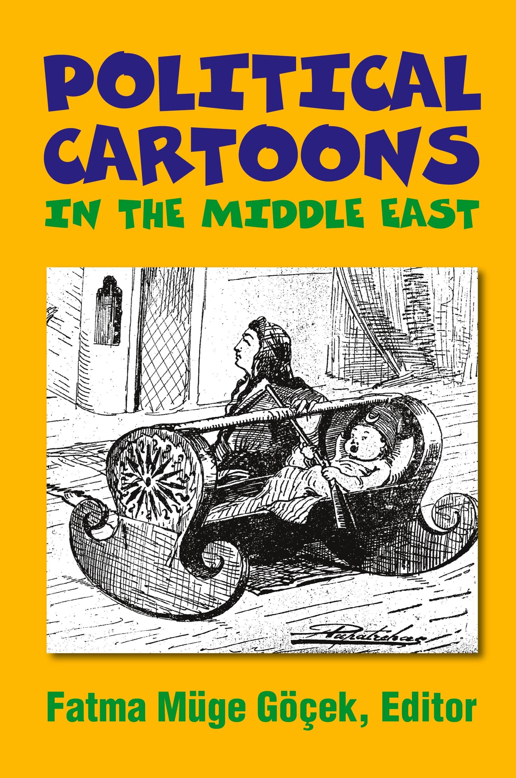 Vorderes Coverbild Political Cartoons in the Middle East