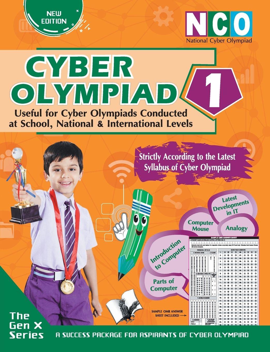 Vorderes Coverbild National Cyber Olympiad - Class 1 (With OMR Sheets)