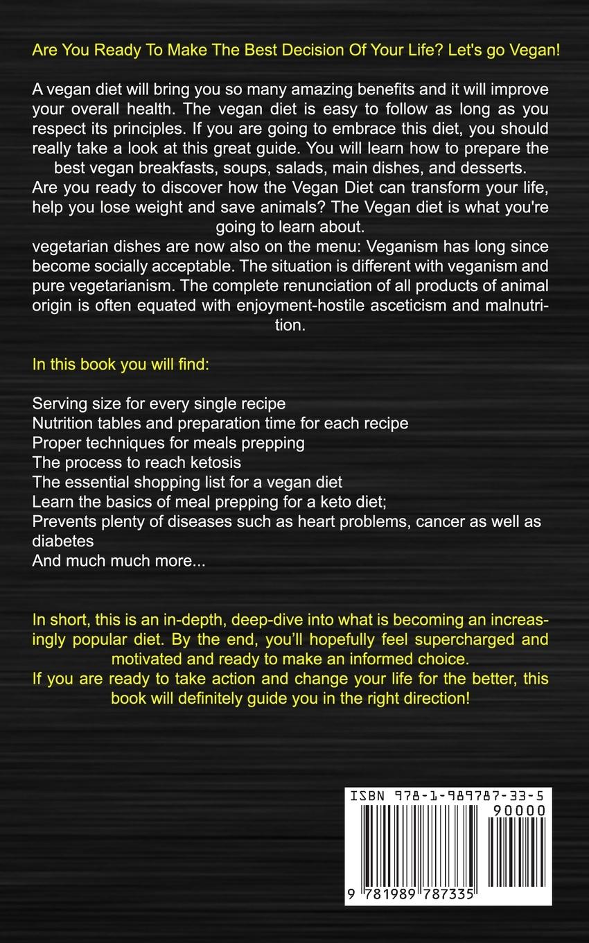 Rückseitencover Vegan Diet Cookbook