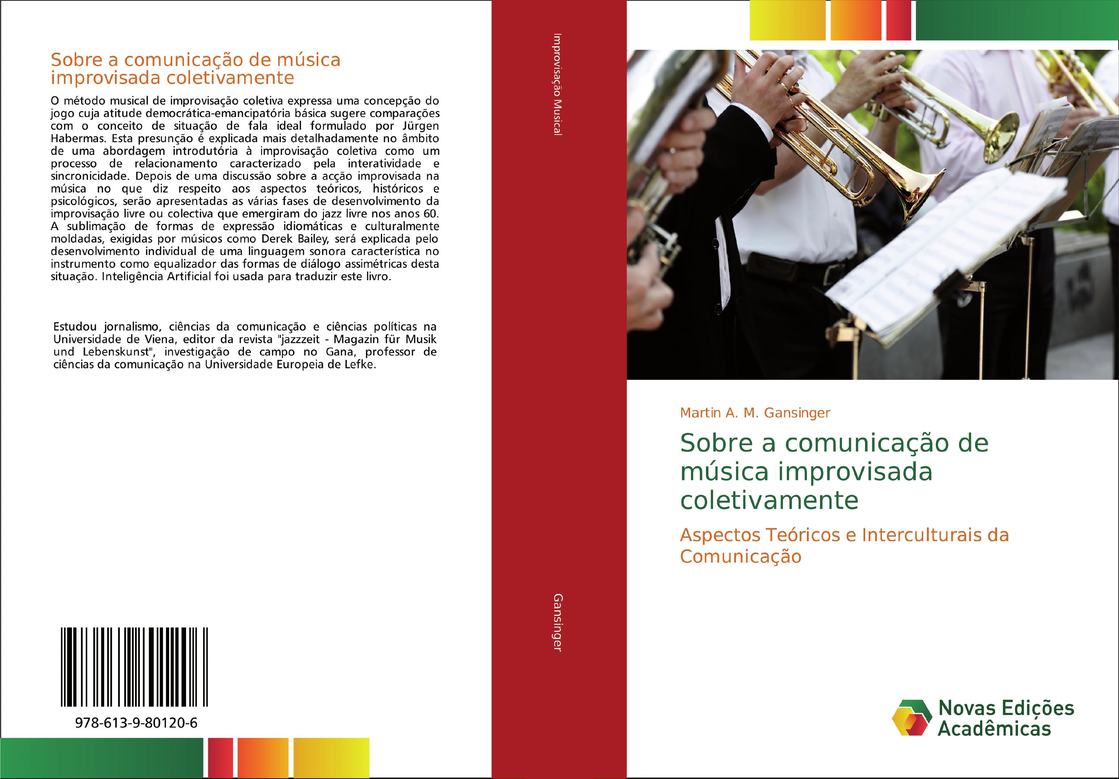 Vorderes Coverbild Sobre a comunicação de música improvisada coletivamente