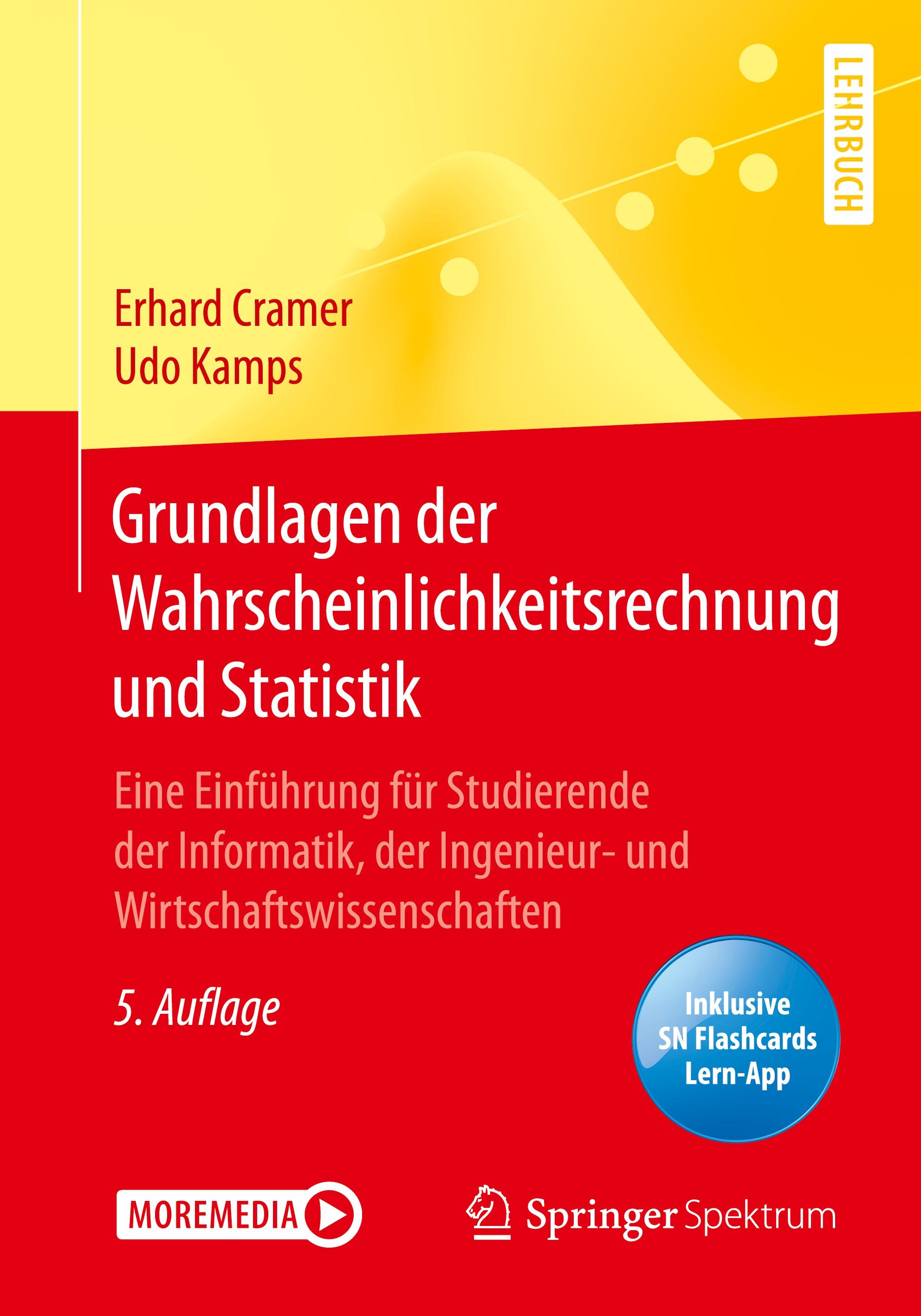 Vorderes Coverbild Grundlagen der Wahrscheinlichkeitsrechnung und Statistik