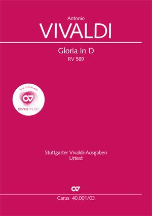 Vorderes Coverbild Gloria in D (revidierter Klavierauszug)
