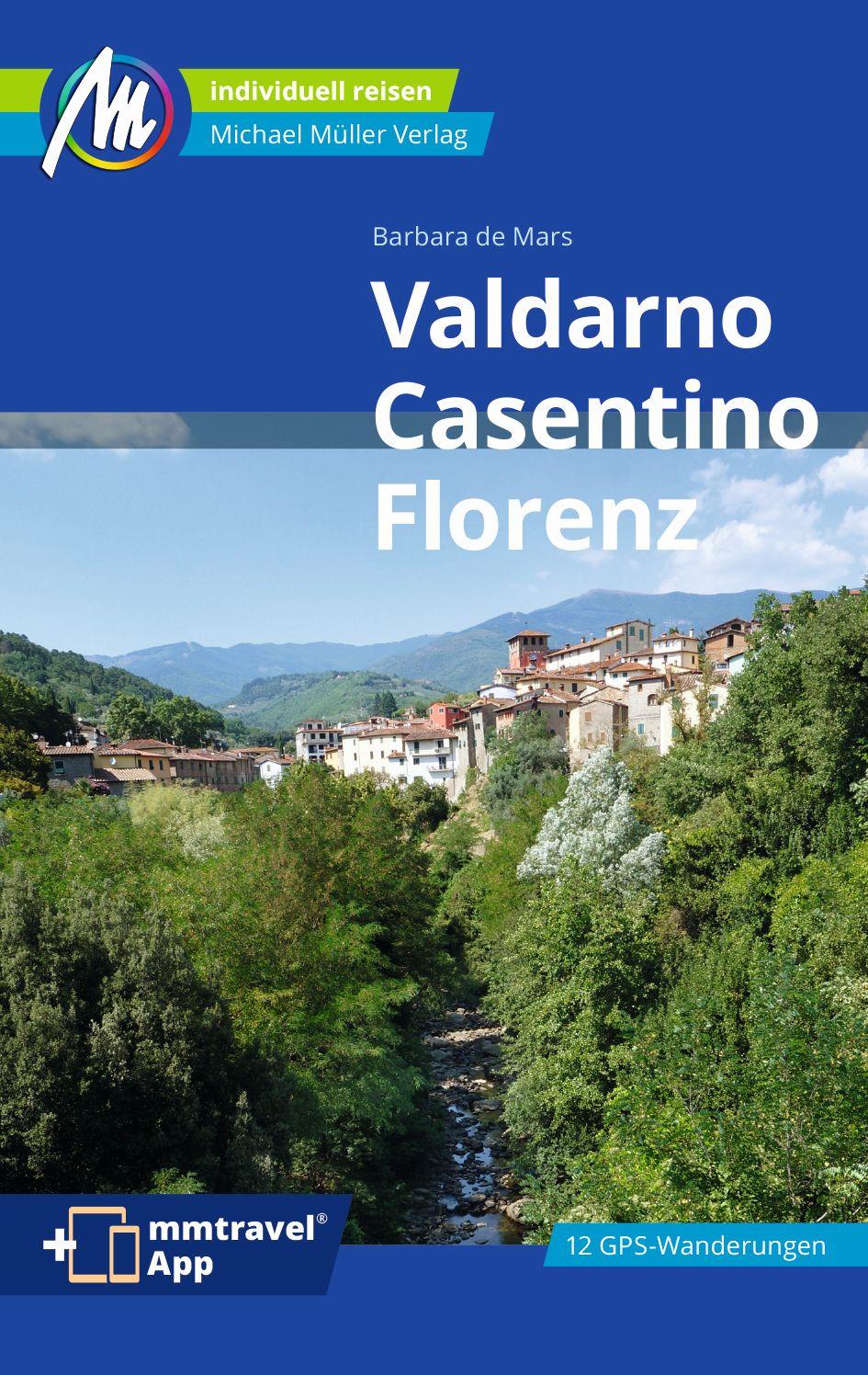 Vorderes Coverbild Valdarno, Casentino, Florenz Reiseführer Michael Müller Verlag
