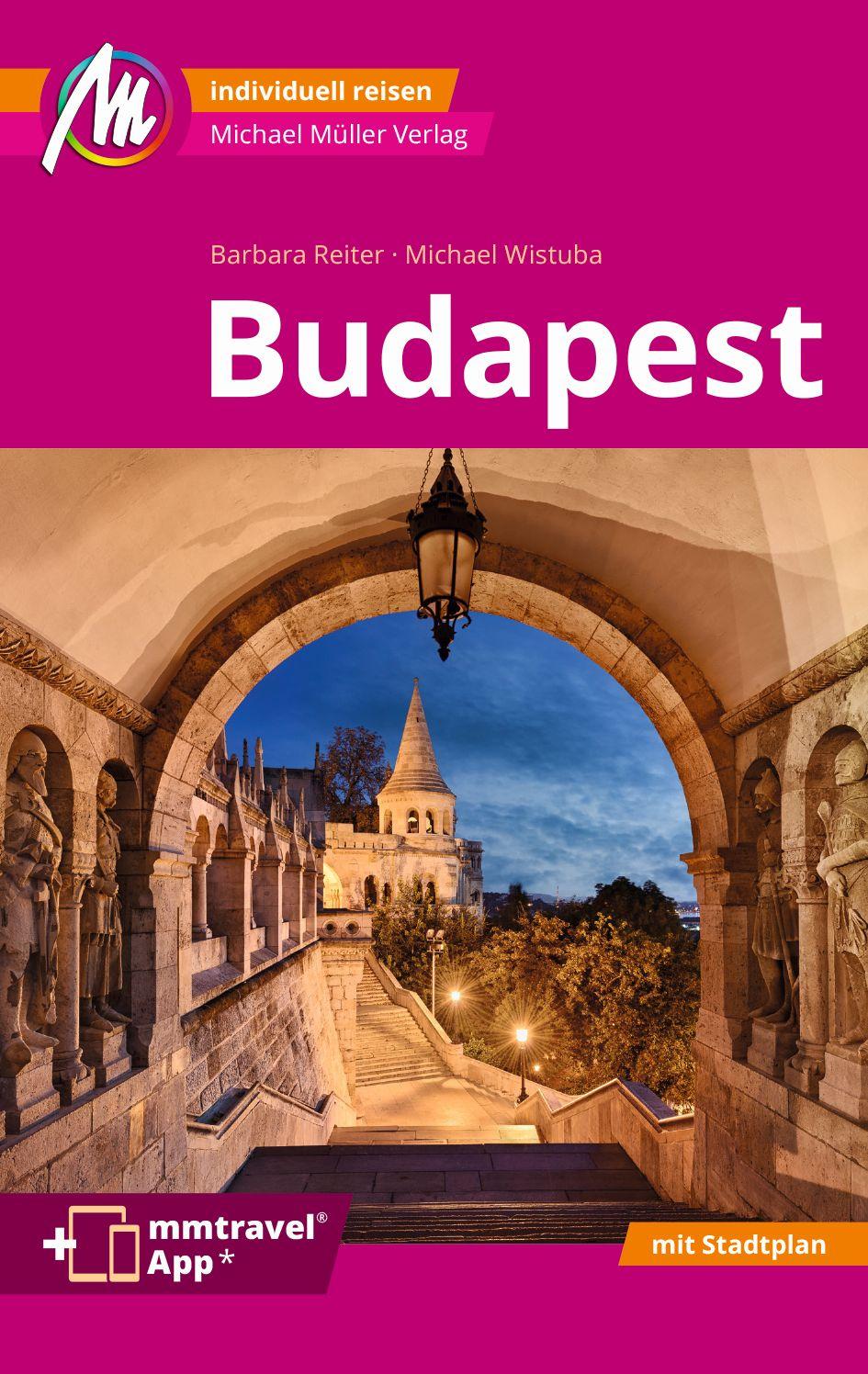 Vorderes Coverbild Budapest MM-City Reiseführer Michael Müller Verlag
