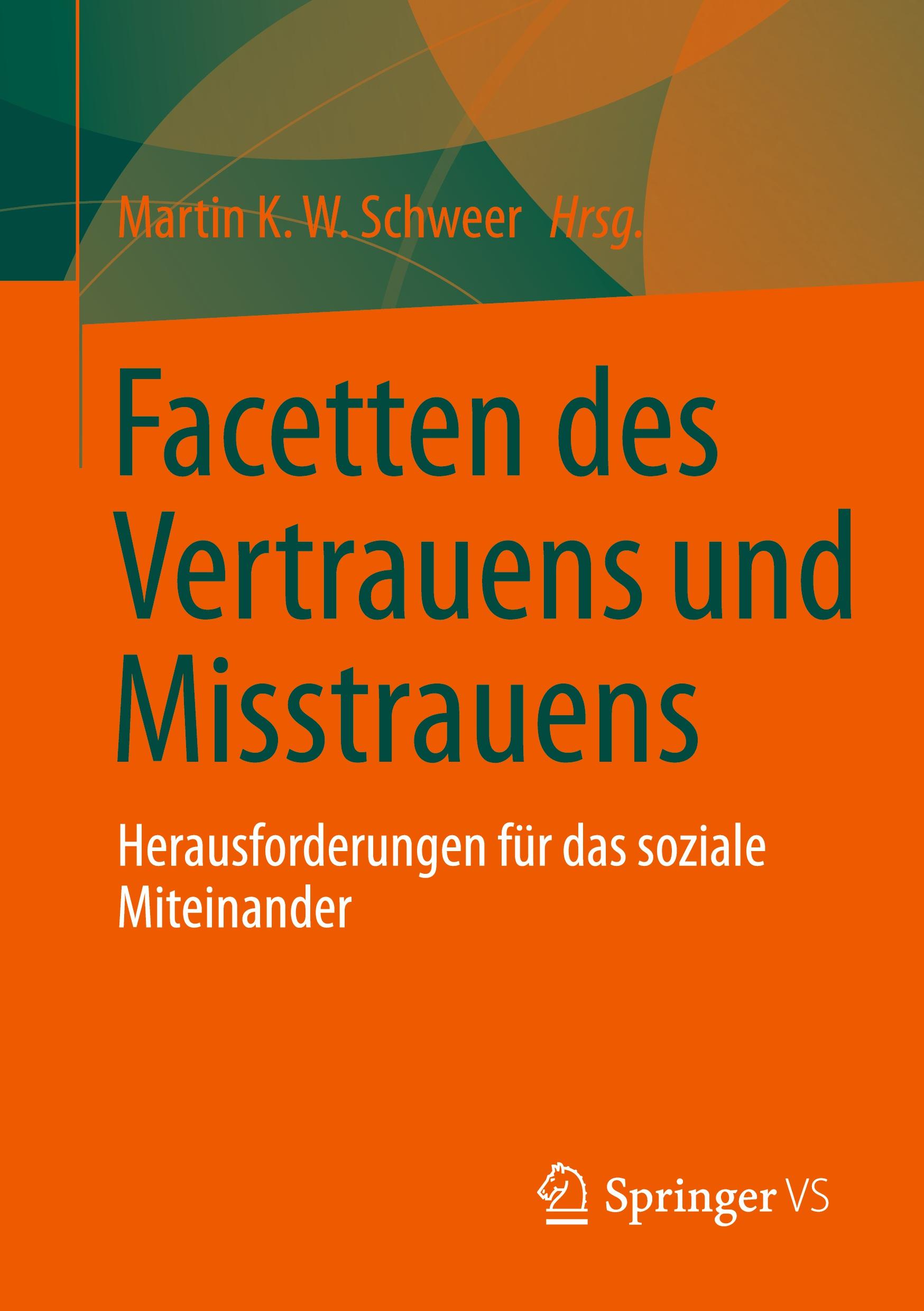 Vorderes Coverbild Facetten des Vertrauens und Misstrauens