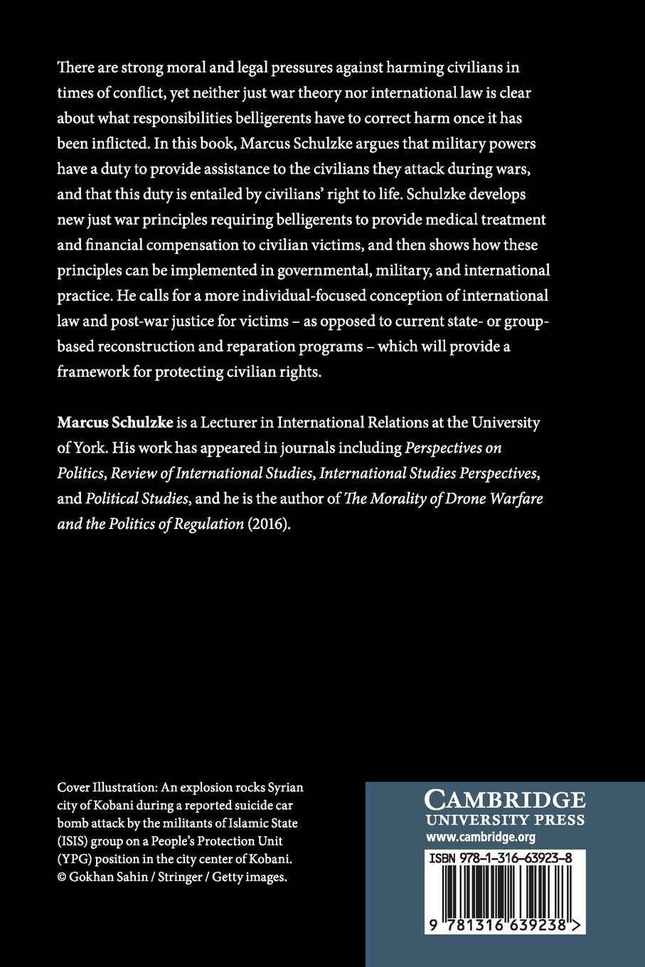 Rückseitencover Just War Theory and Civilian Casualties