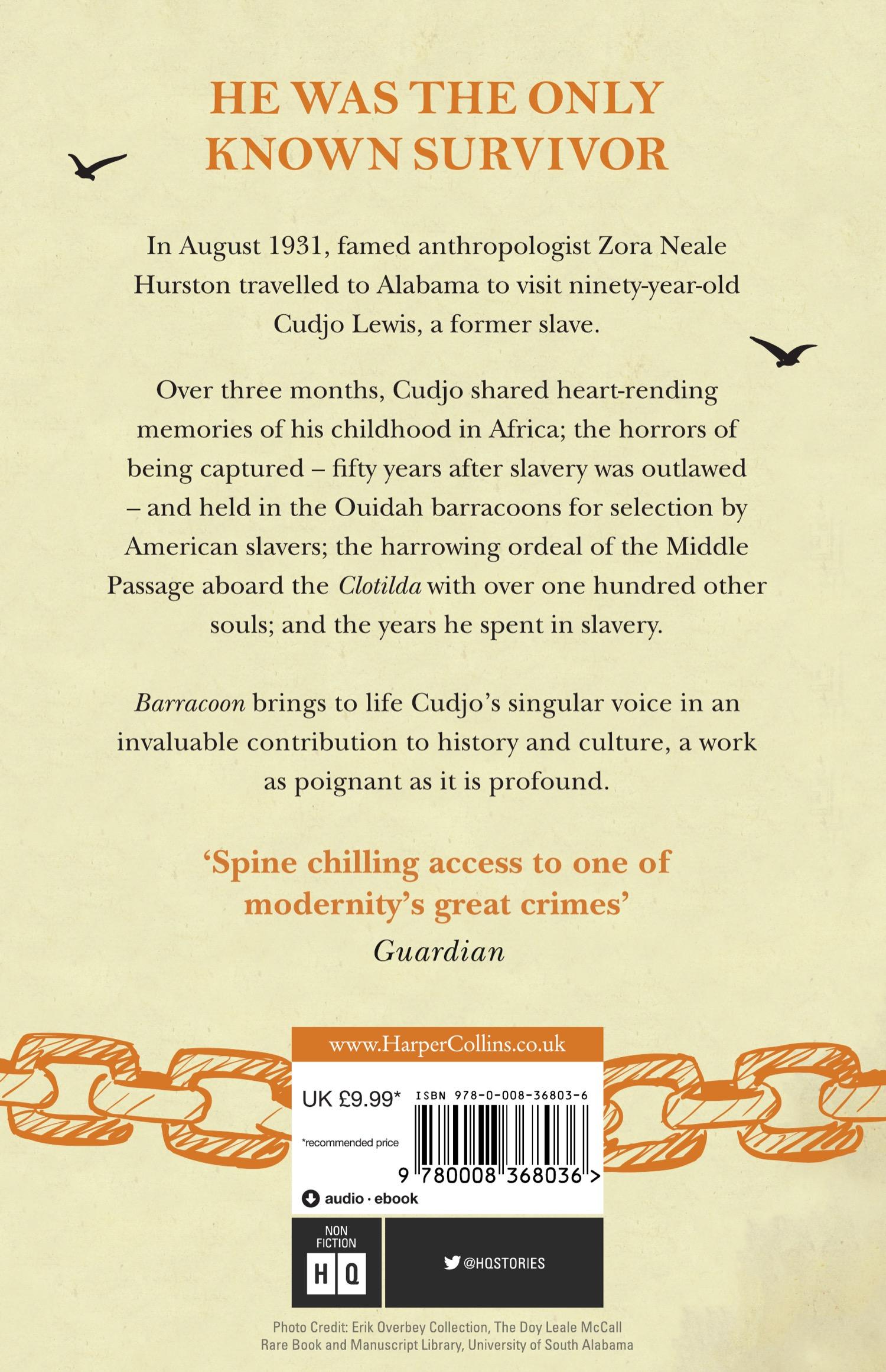 Rückseitencover Barracoon