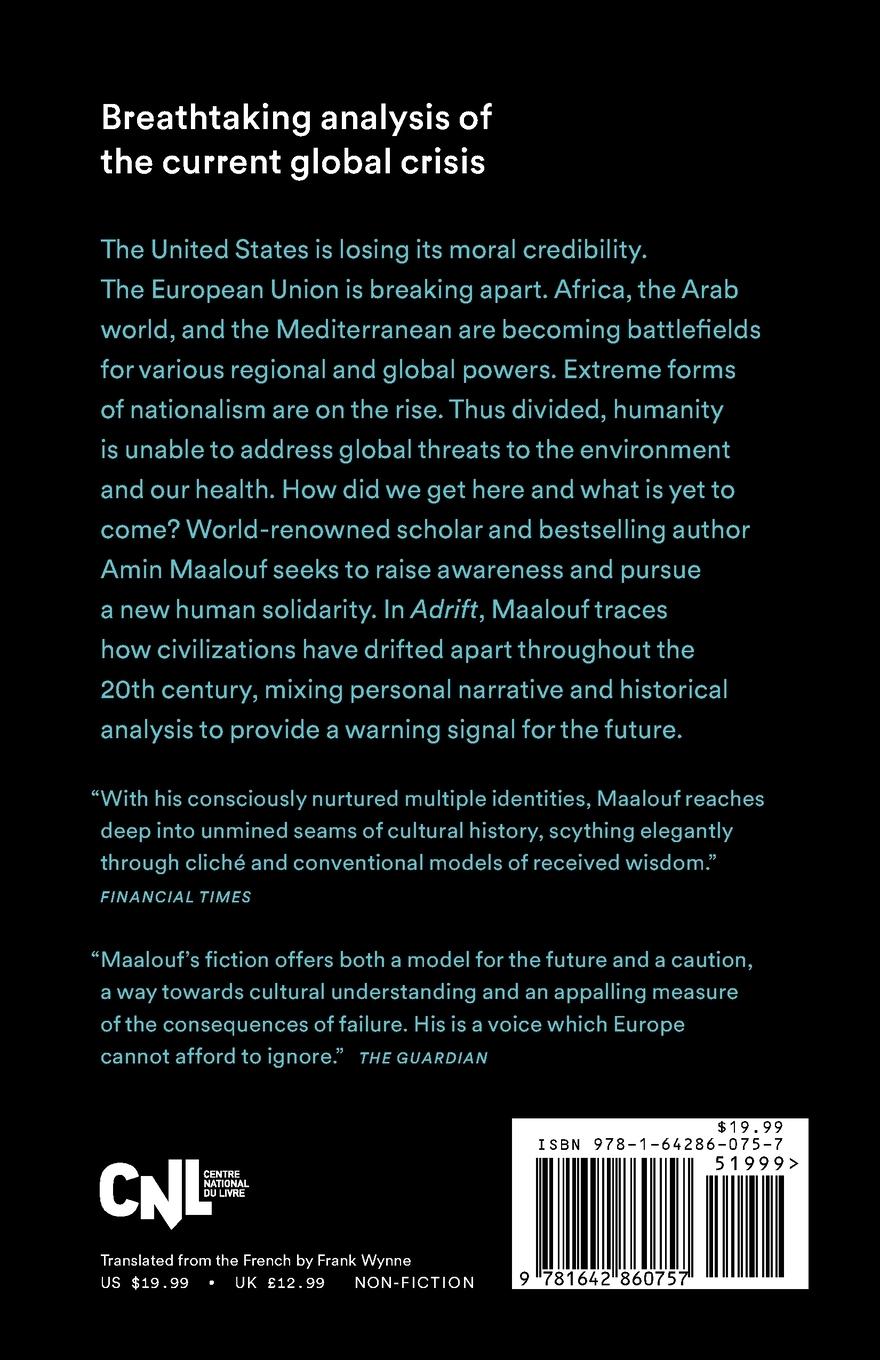 Rückseitencover Adrift