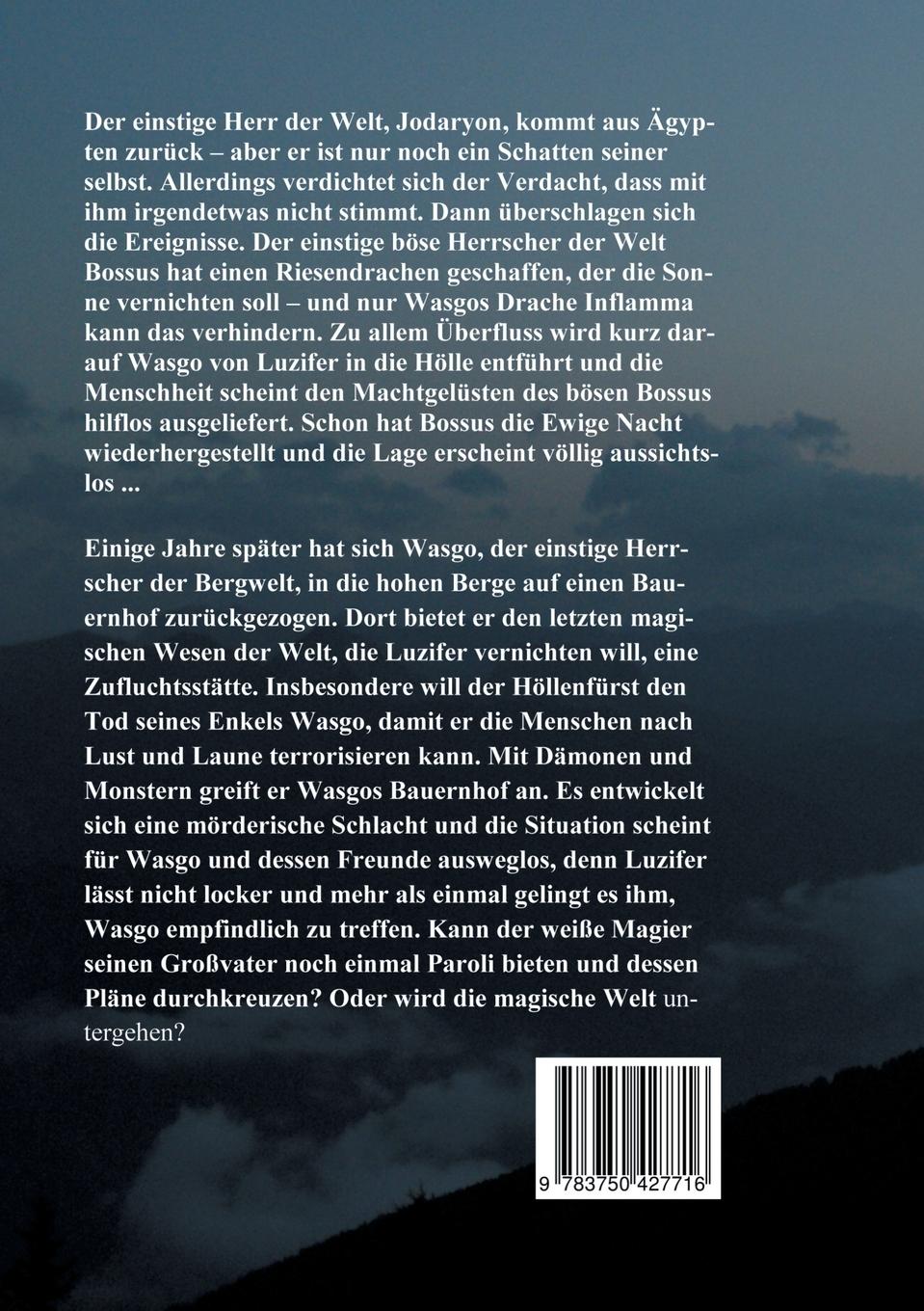 Rückseitencover Die Legende von Wasgo Band 2