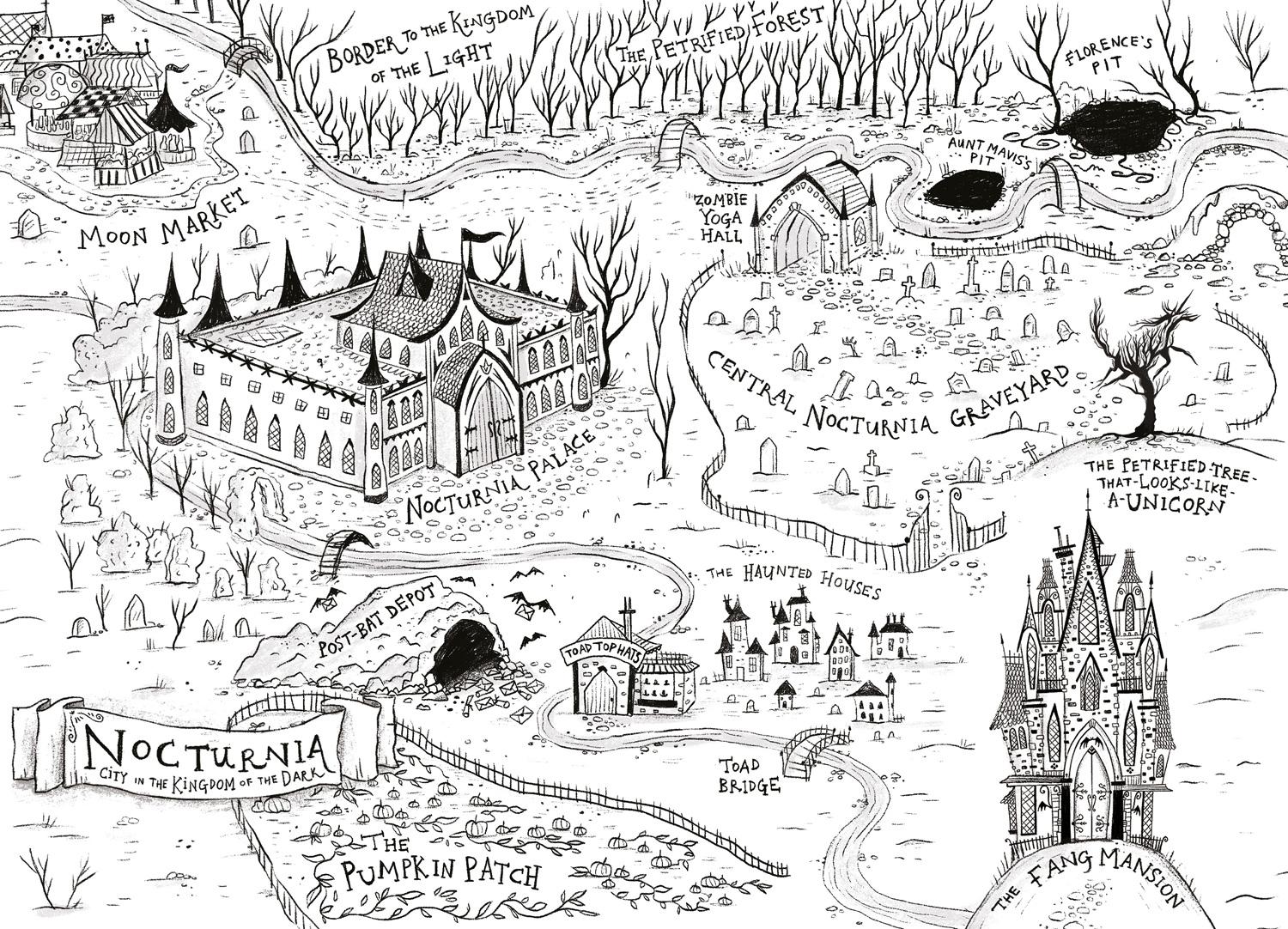 Beispielinhalt (Bild) Amelia Fang and the Naughty Caticorns