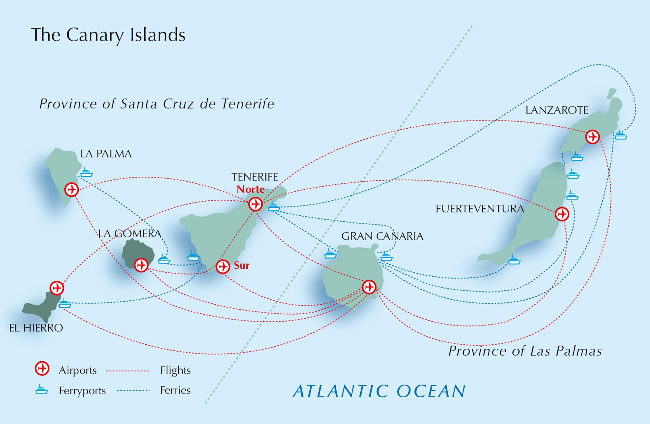 Beispielinhalt (Bild) Walking on La Gomera and El Hierro