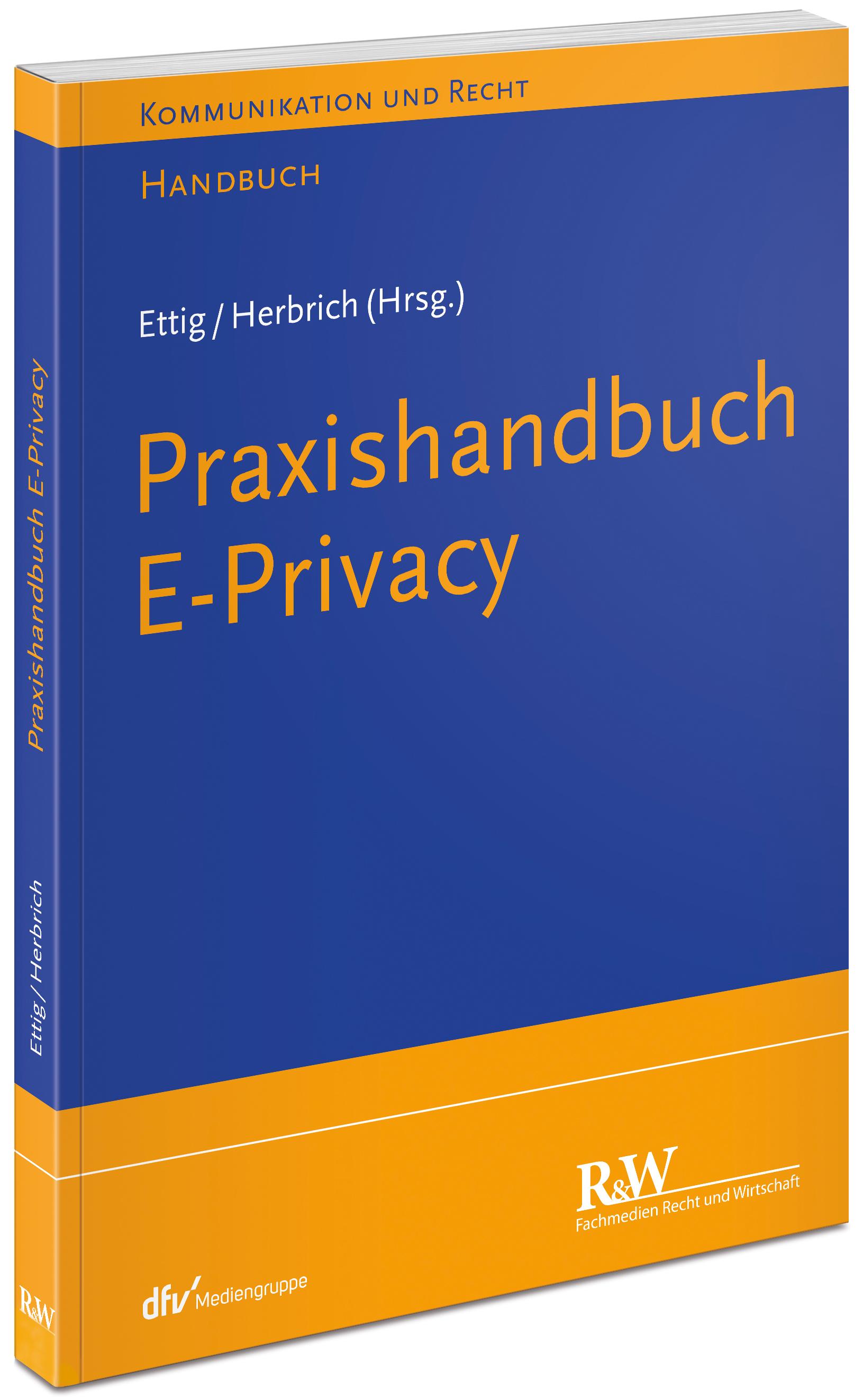 Vorderes Coverbild Praxishandbuch ePrivacy