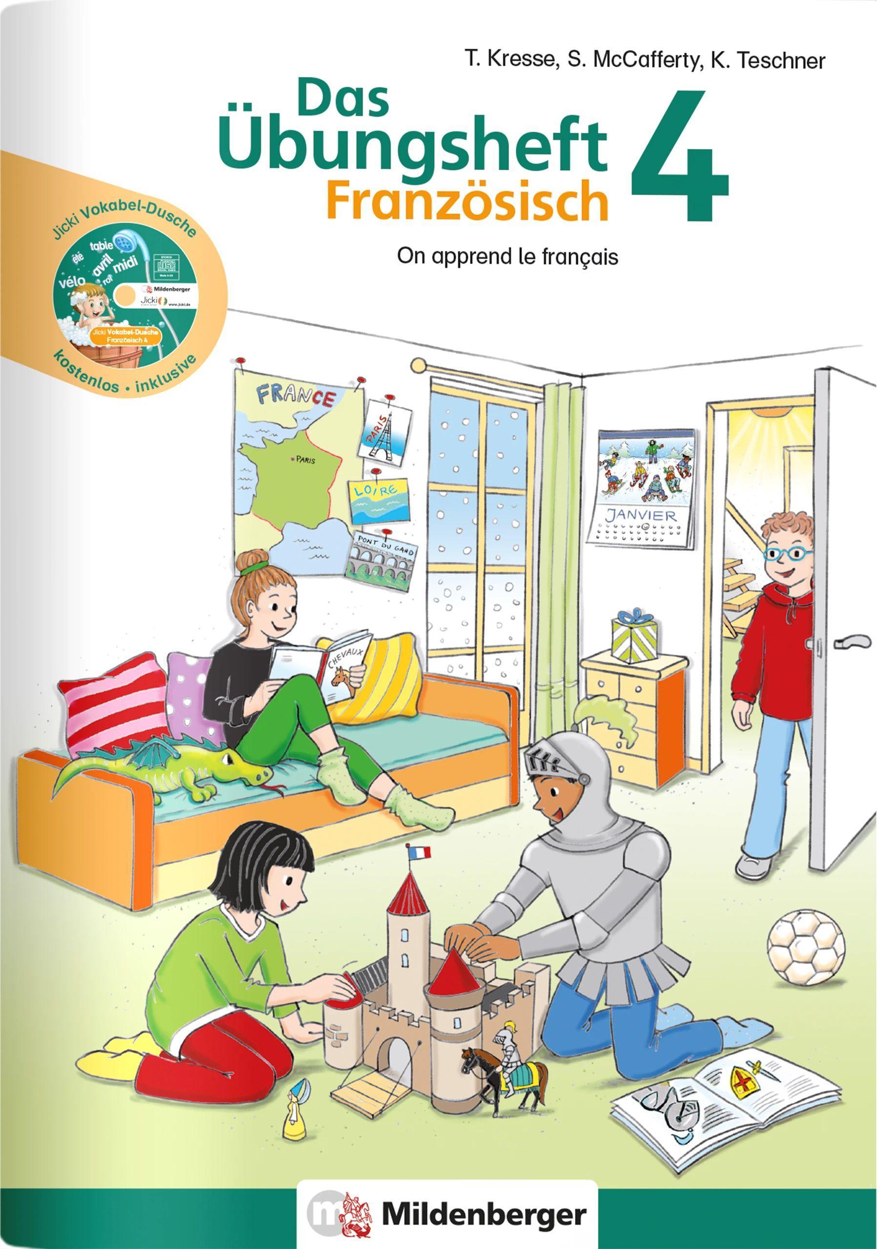 Vorderes Coverbild Das Übungsheft Französisch 4
