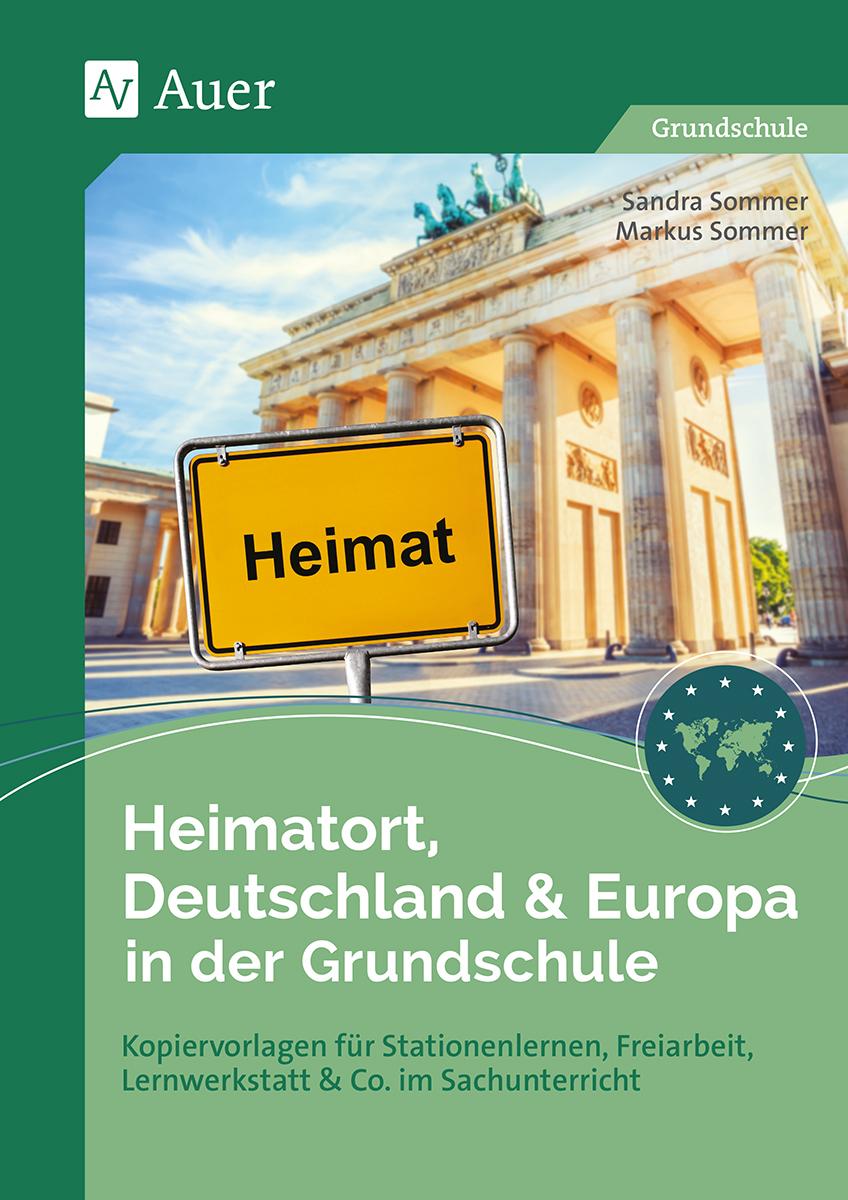 Vorderes Coverbild Heimatort, Deutschland & Europa in der Grundschule